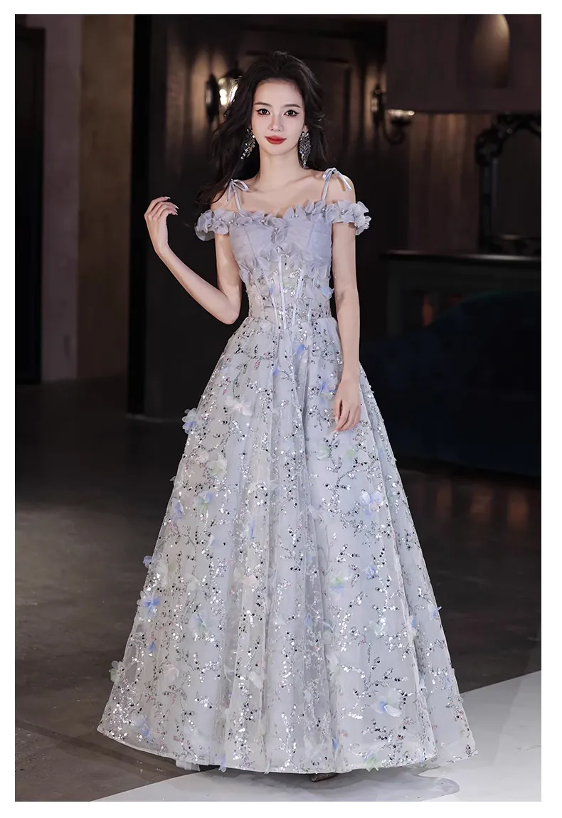 Chic-Silver-Gray-3D-Floral-Evening-Dress-Engagement-Graduation-Gown12