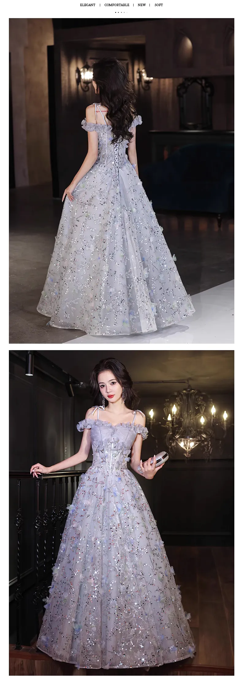 Chic-Silver-Gray-3D-Floral-Evening-Dress-Engagement-Graduation-Gown16