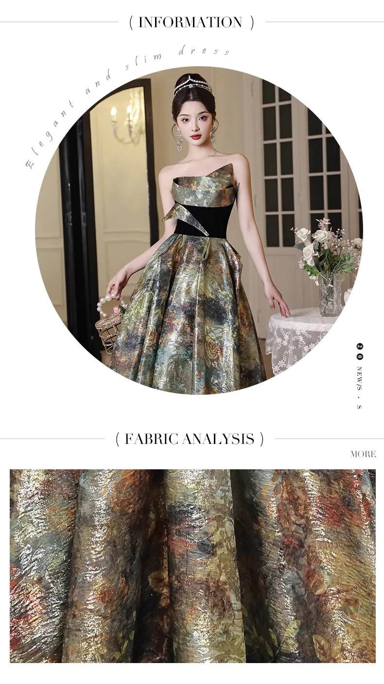 Chic-Vintage-Green-Strapless-Prom-Maxi-Dress-Banquet-Evening-Gown10
