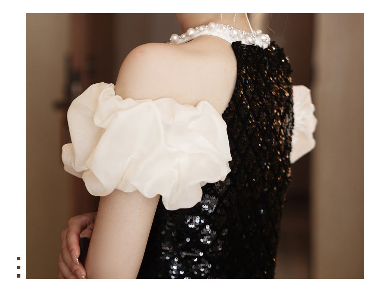 Classy-Black-Sequin-Ruffle-Off-Shoulder-Lace-Halter-Neck-Mermaid-Formal-Dress09