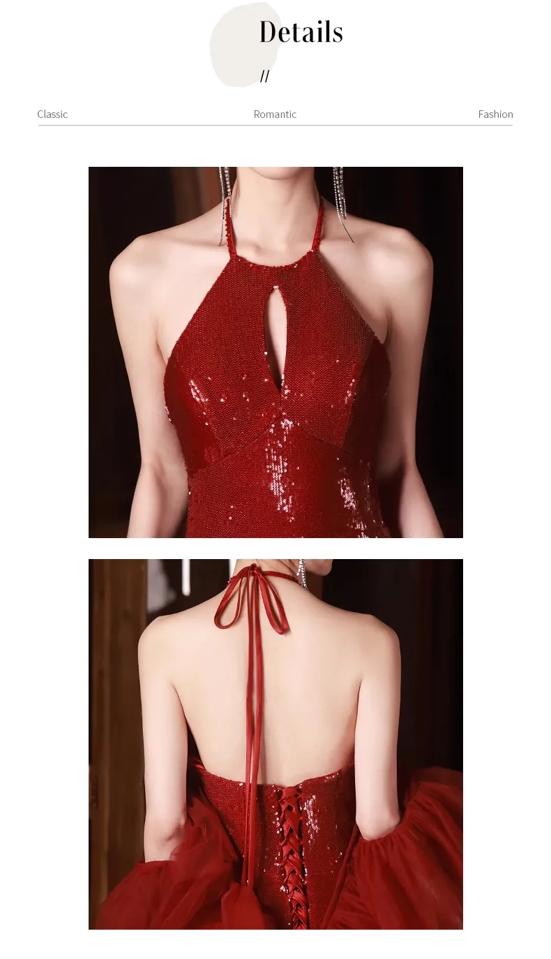 Classy-Halter-Neck-Burgundy-Sequin-Mermaid-Party-Gown-Evening-Dress09