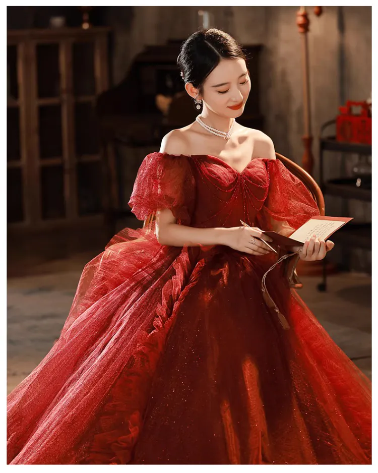 Off-the-Shoulder-Burgundy-Cocktail-Party-Evening-Gown-Formal-Maxi-Dress07