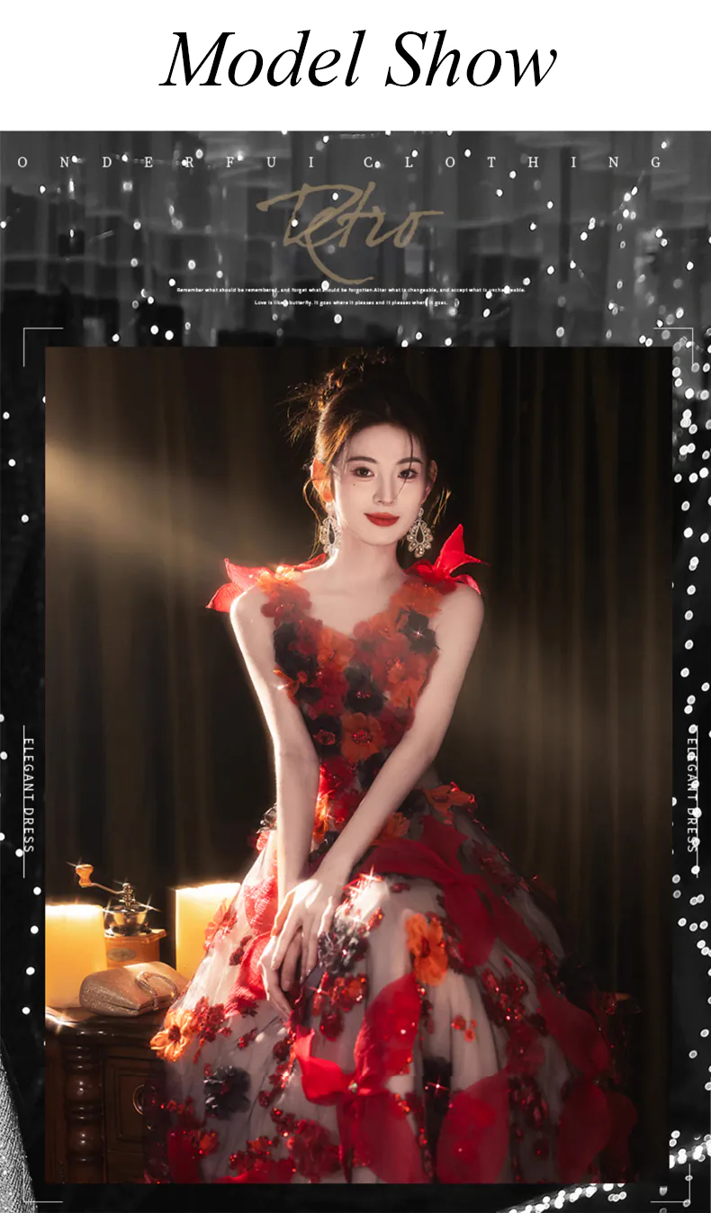 Stylish-Burgundy-3D-Floral-Birthday-Party-Formal-Evening-Strap-Long-Dress10