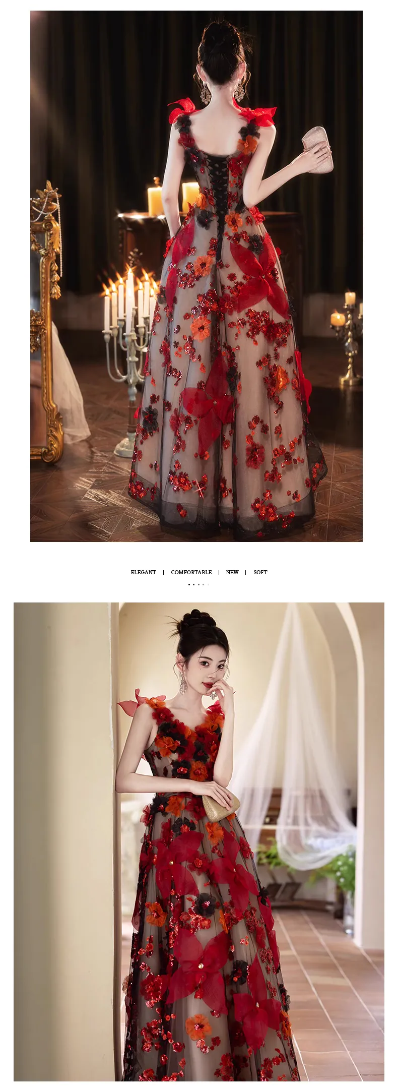 Stylish-Burgundy-3D-Floral-Birthday-Party-Formal-Evening-Strap-Long-Dress14