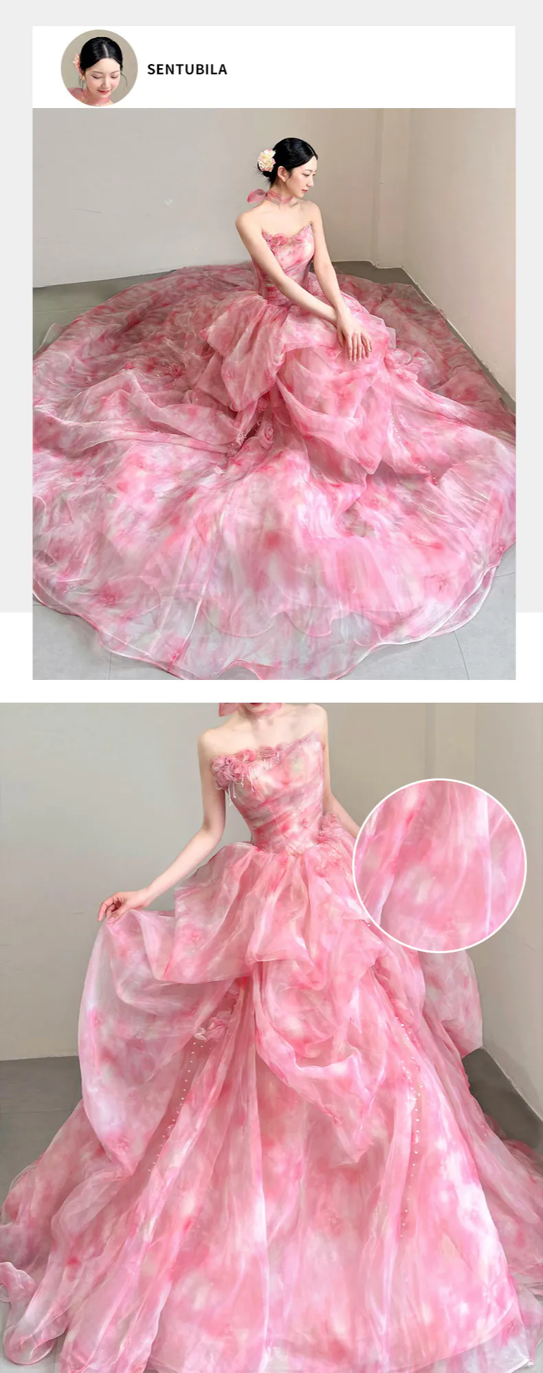 Dreamy-Princess-Pink-Tie-Dye-Ruffled-Layered-Tulle-Organza-Evening-Gown08