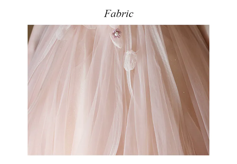 Dreamy-Soft-Pink-Tulle-Flowing-Ruffle-Skirt-Evening-Celebration-Formal-Dress10