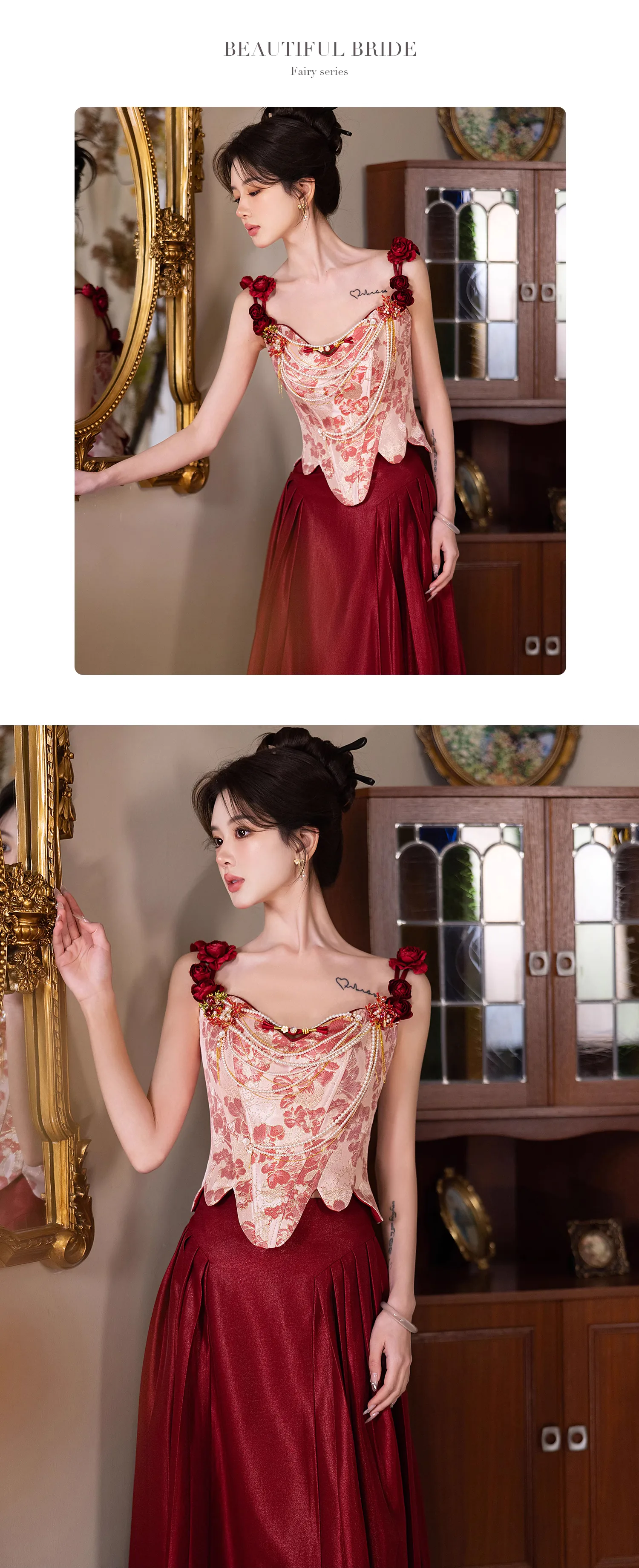 Red-Bridal-Wedding-Party-Banquet-Toast-Dress-Formal-Cocktail-Ball-Gown12