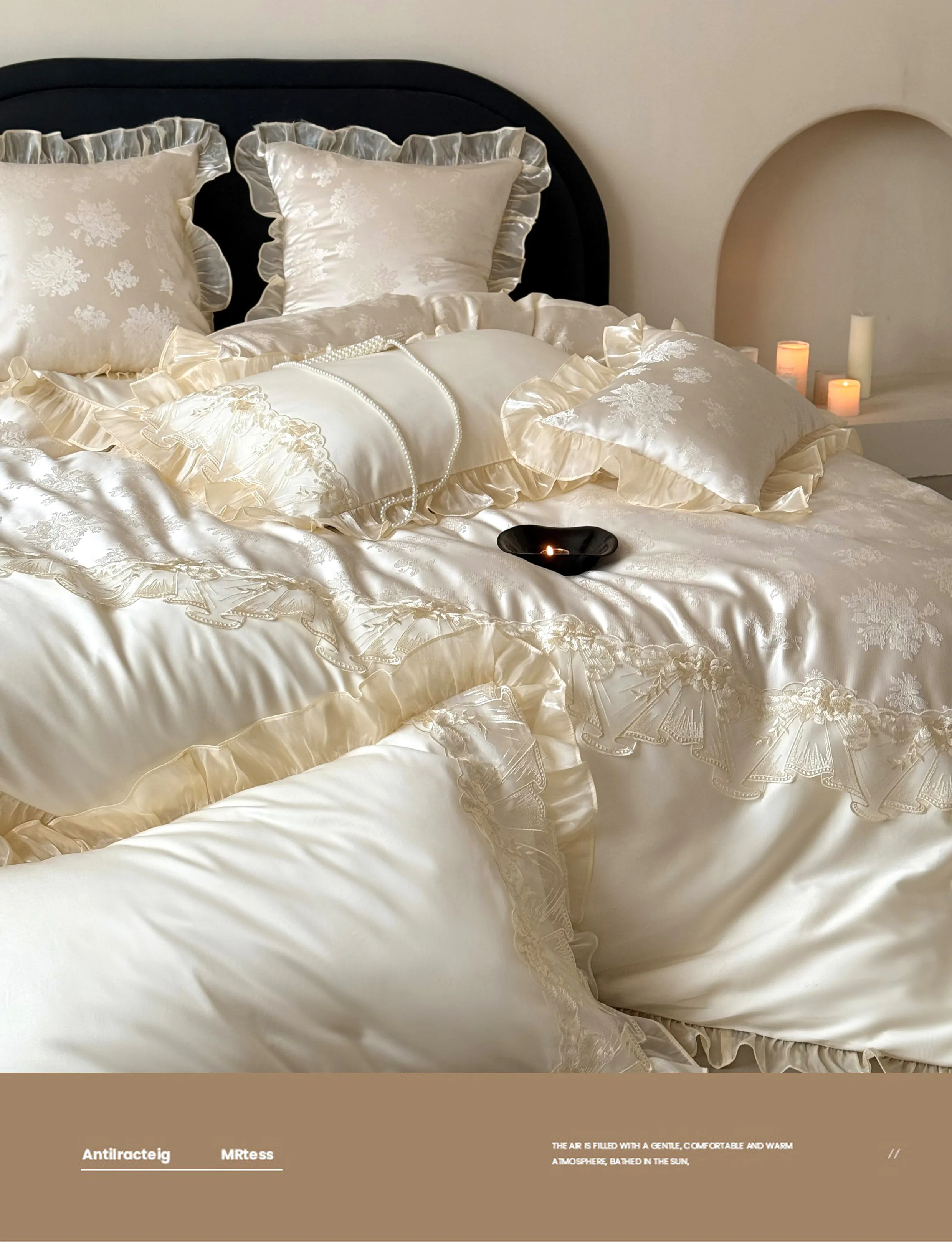 Aesthetic-Princess-Floral-Jacquard-Layered-Lace-Ruffle-Cotton-Bedding-Set09