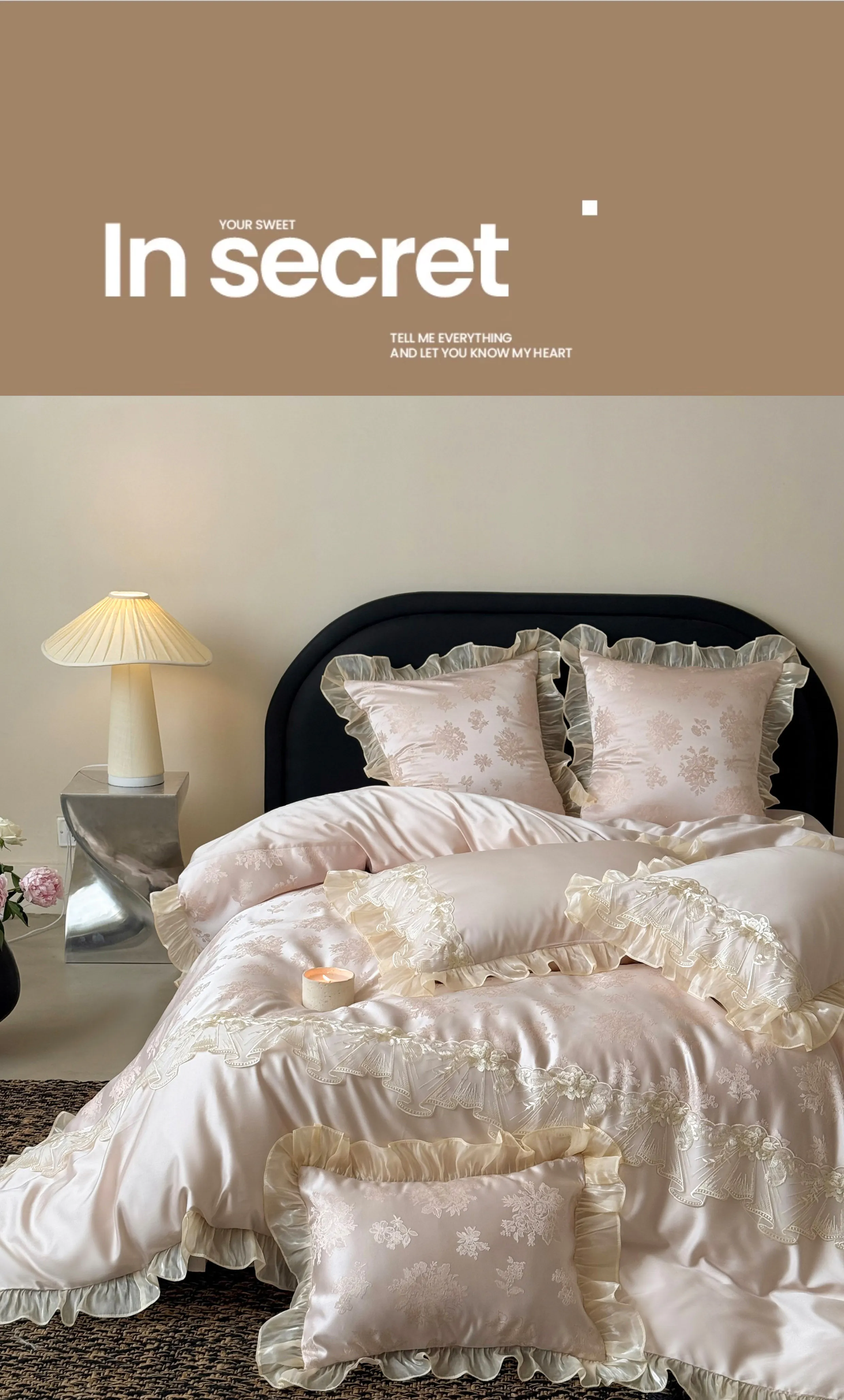 Aesthetic-Princess-Floral-Jacquard-Layered-Lace-Ruffle-Cotton-Bedding-Set16