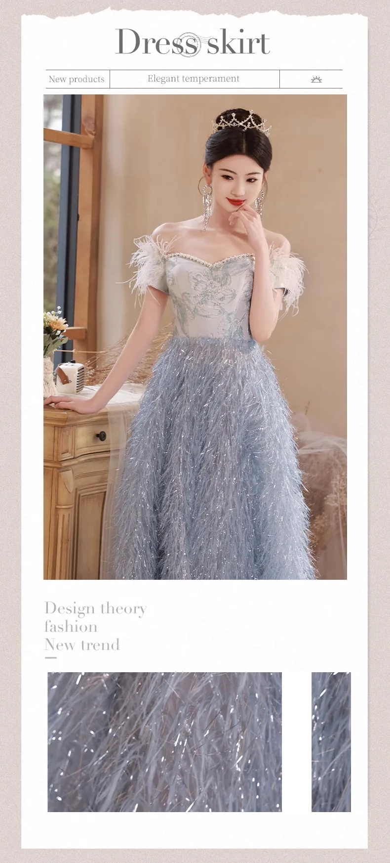 Classy-Blue-Off-Shoulder-Feather-Prom-Dress-Long-Banquet-Evening-Gown07