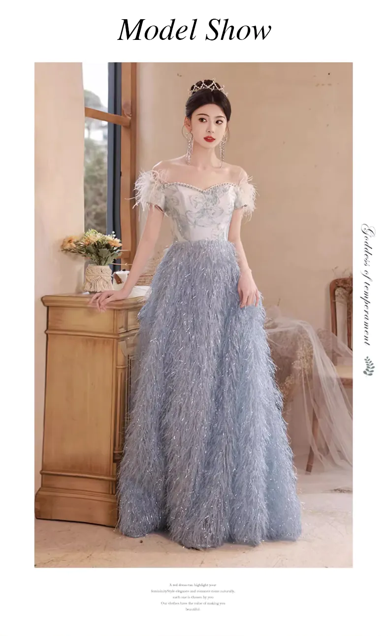 Classy-Blue-Off-Shoulder-Feather-Prom-Dress-Long-Banquet-Evening-Gown11