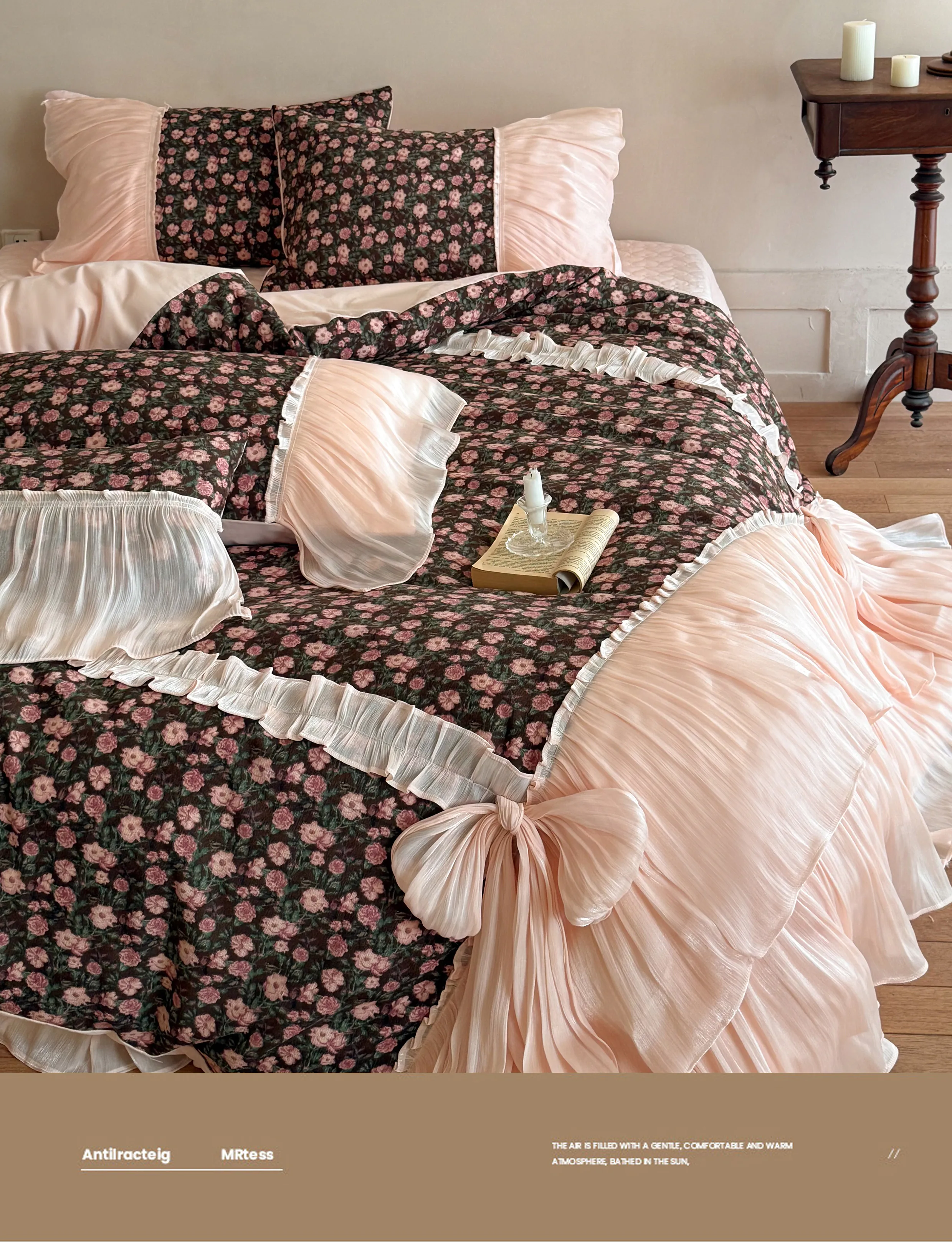 Coquette-Country-Floral-Print-Pleated-Ruffle-Brushed-Cotton-Duvet-Cover-Set08