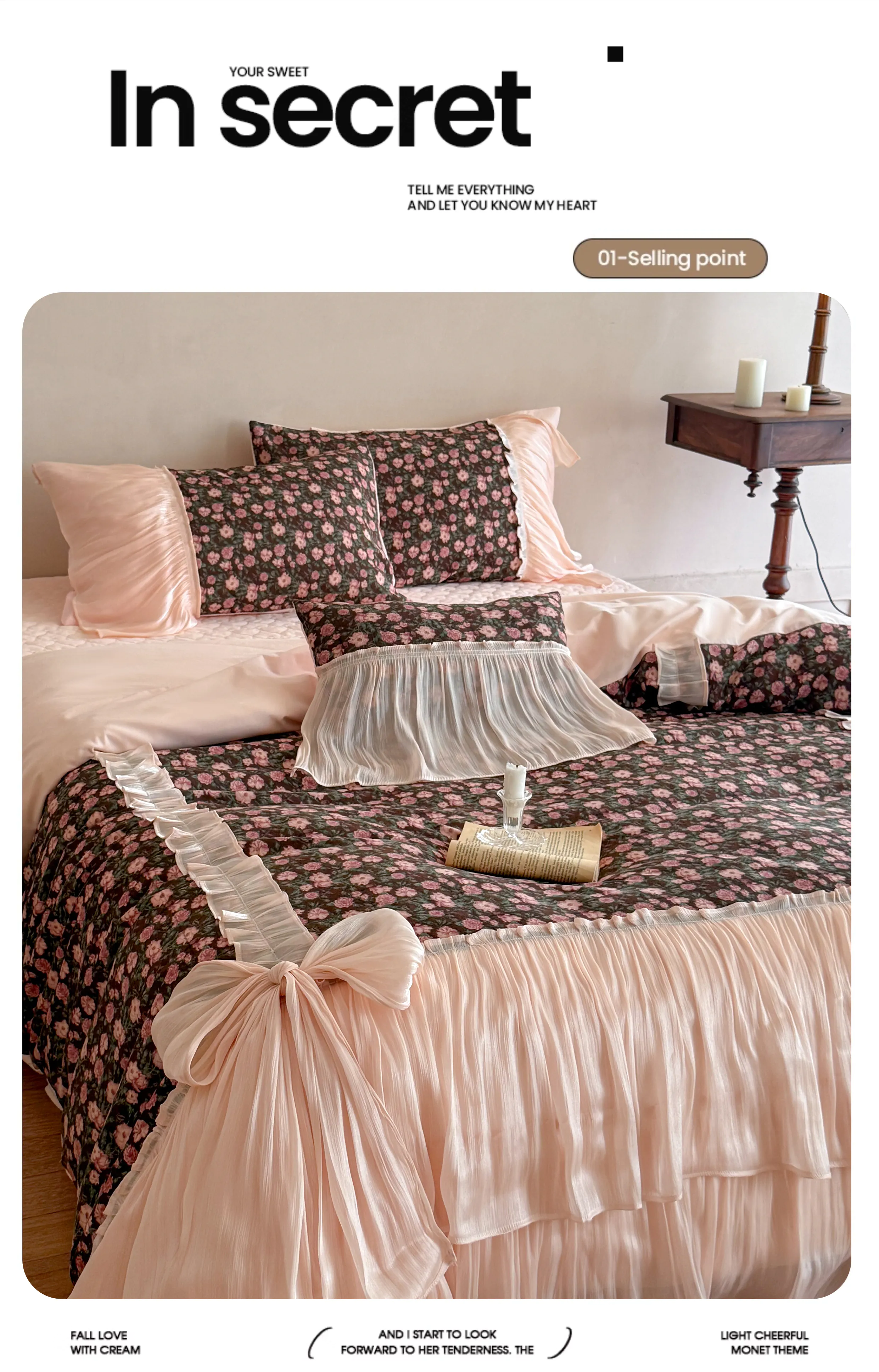 Coquette-Country-Floral-Print-Pleated-Ruffle-Brushed-Cotton-Duvet-Cover-Set09