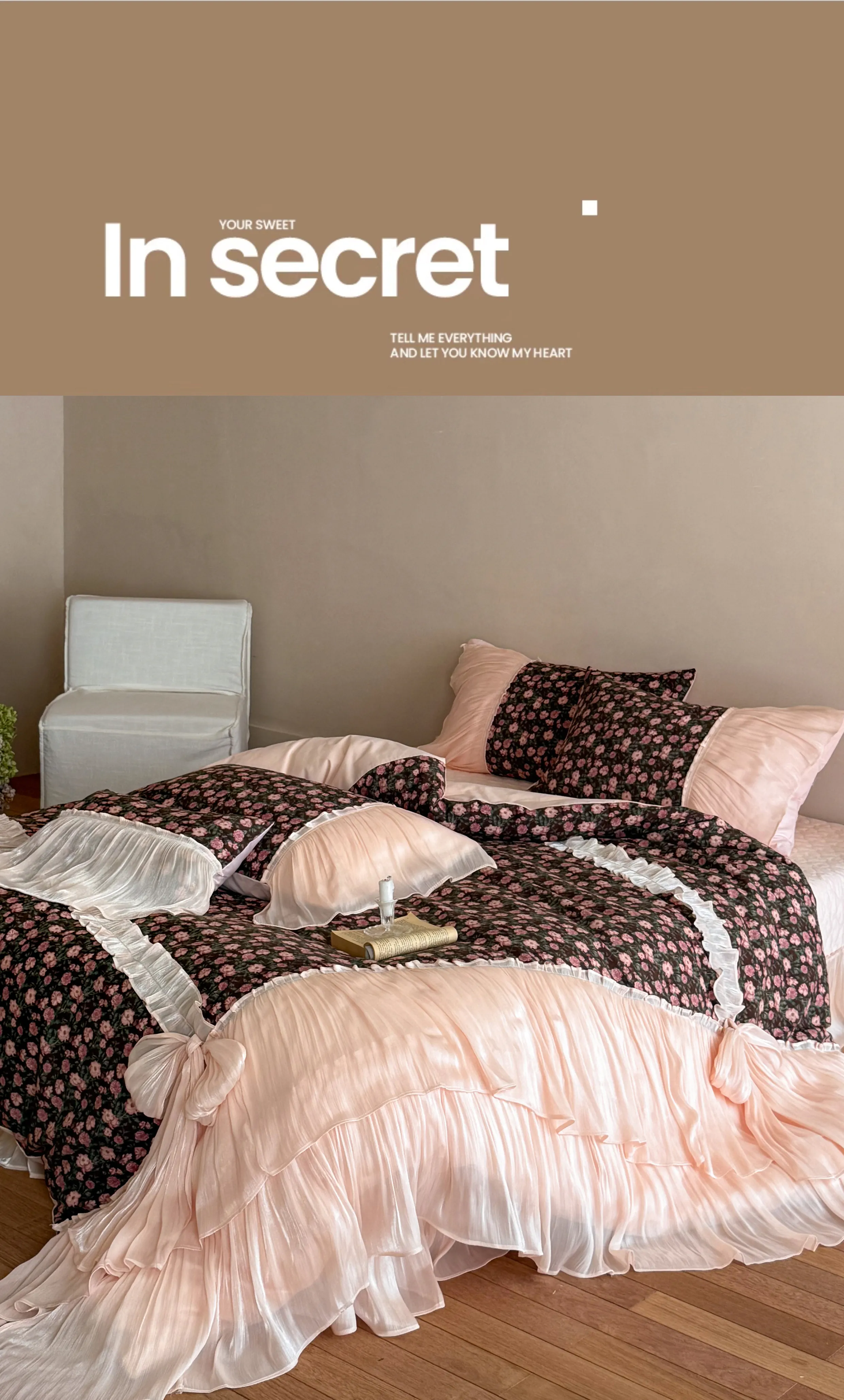 Coquette-Country-Floral-Print-Pleated-Ruffle-Brushed-Cotton-Duvet-Cover-Set11