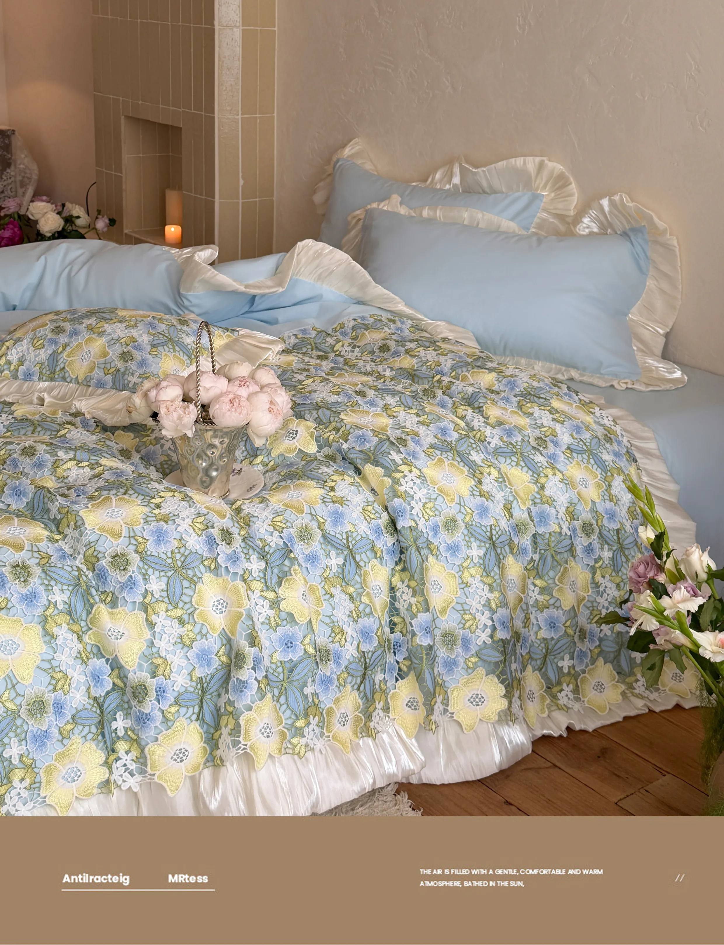 Cottagecore-Floral-40s-Washed-Cotton-All-Seasons-Duvet-Cover-4-Pcs-Set11