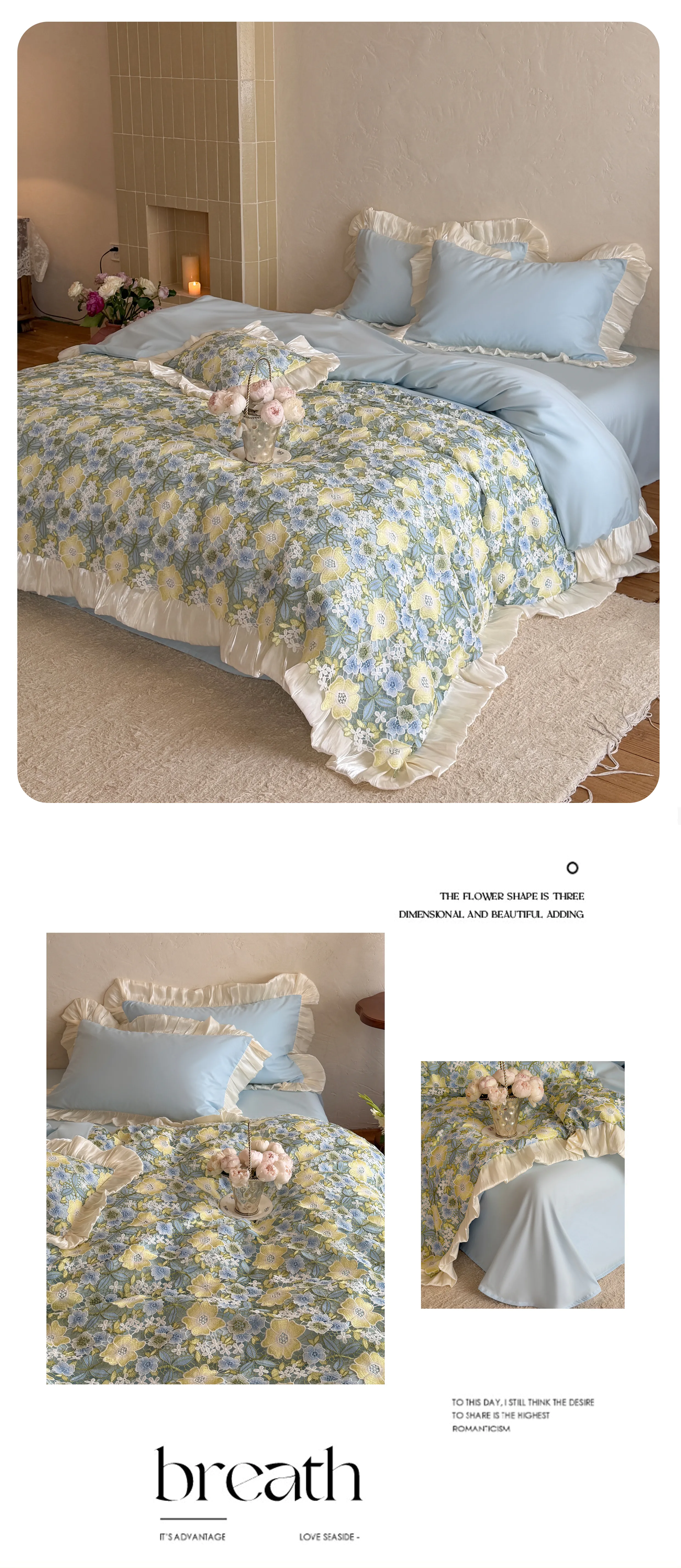 Cottagecore-Floral-40s-Washed-Cotton-All-Seasons-Duvet-Cover-4-Pcs-Set13