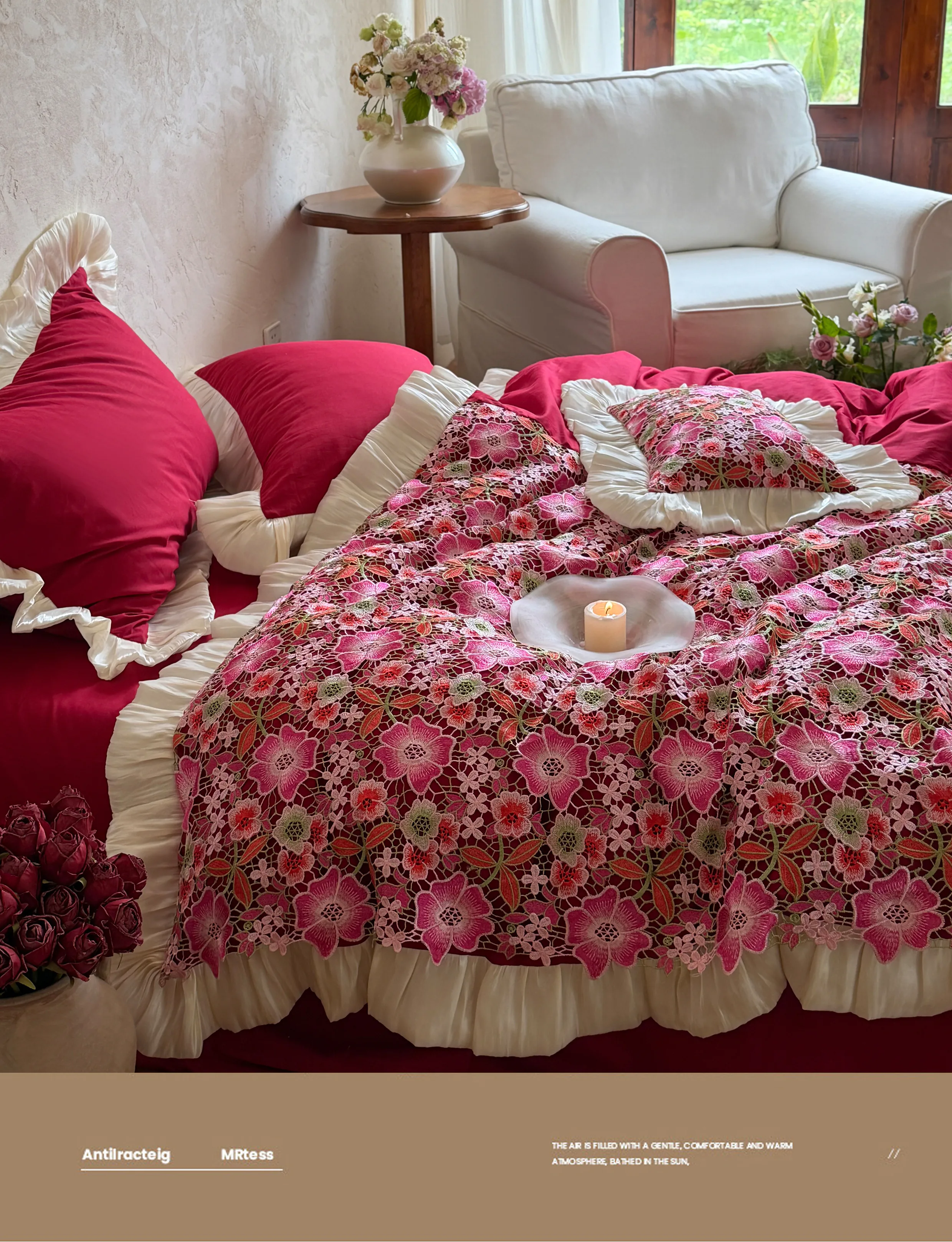 Cottagecore-Floral-40s-Washed-Cotton-All-Seasons-Duvet-Cover-4-Pcs-Set21