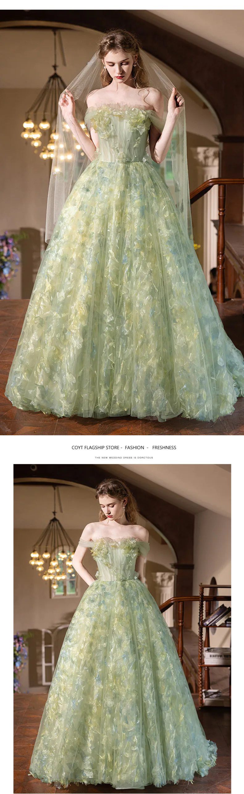Dreamy-Mint-Green-Off-Shoulder-Tulle-Princess-Ball-Gown-with-3D-Flowers13
