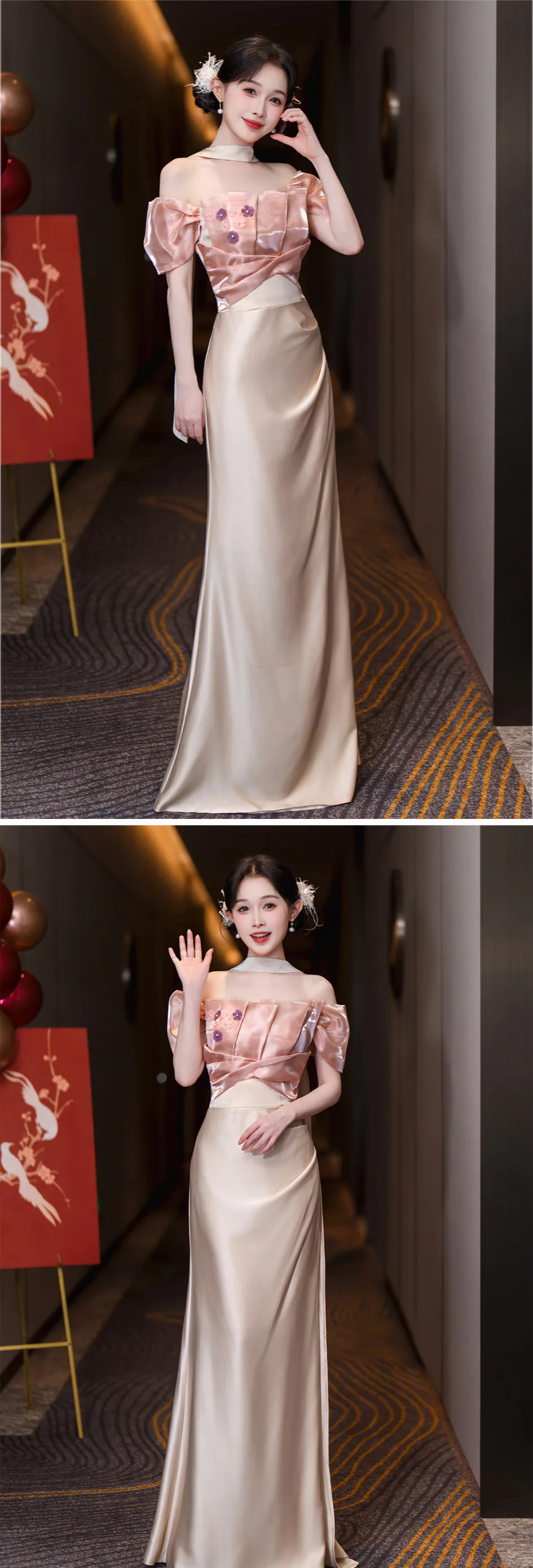 Luxurious-Champagne-Satin-Mix-and-Match-Wedding-Party-Bridesmaid-Dress17