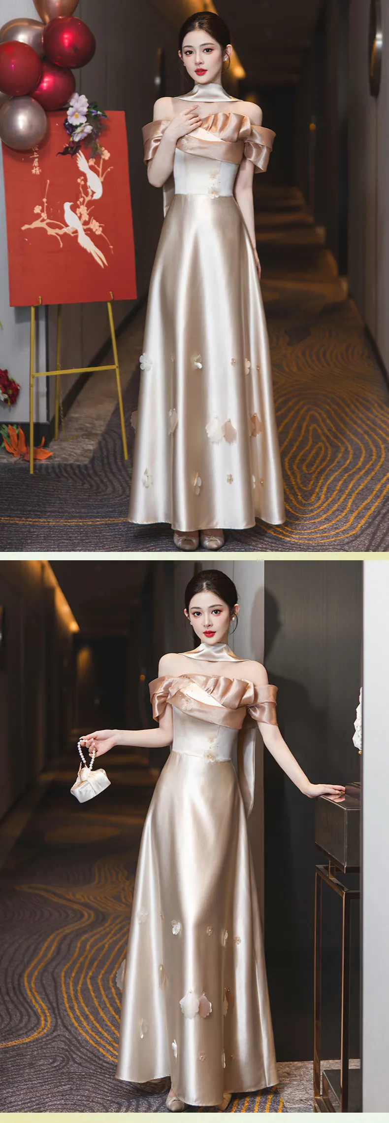 Mismatched-Champagne-Satin-Bridal-Party-Bridesmaid-Dress-with-3D-Petals20