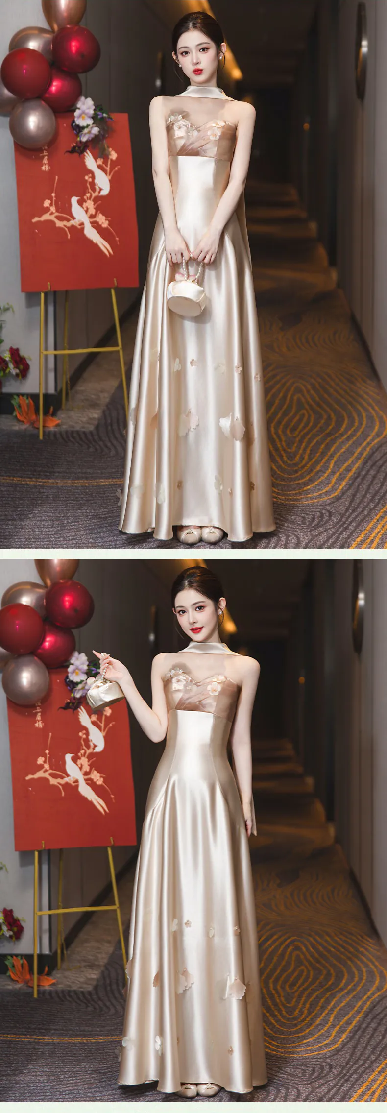 Mismatched-Champagne-Satin-Bridal-Party-Bridesmaid-Dress-with-3D-Petals23