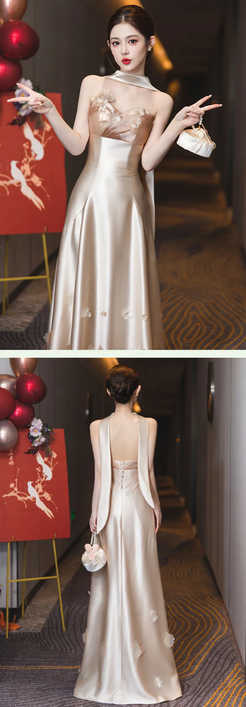 Mismatched-Champagne-Satin-Bridal-Party-Bridesmaid-Dress-with-3D-Petals24