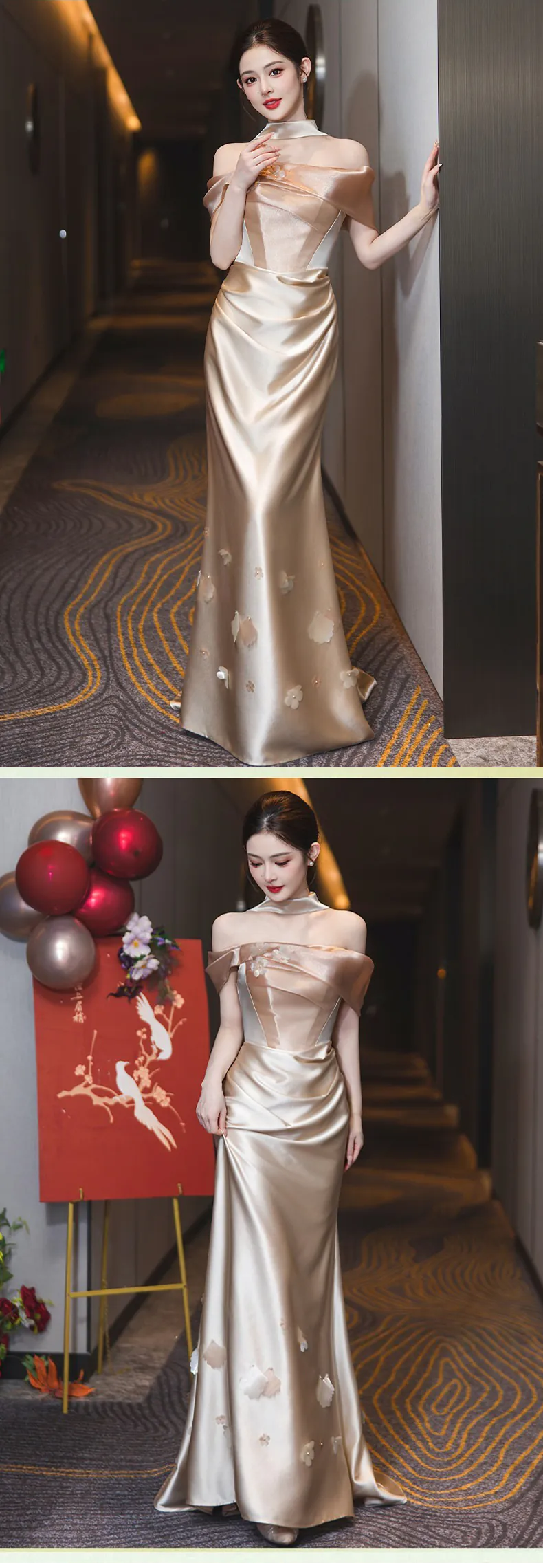 Mismatched-Champagne-Satin-Bridal-Party-Bridesmaid-Dress-with-3D-Petals26