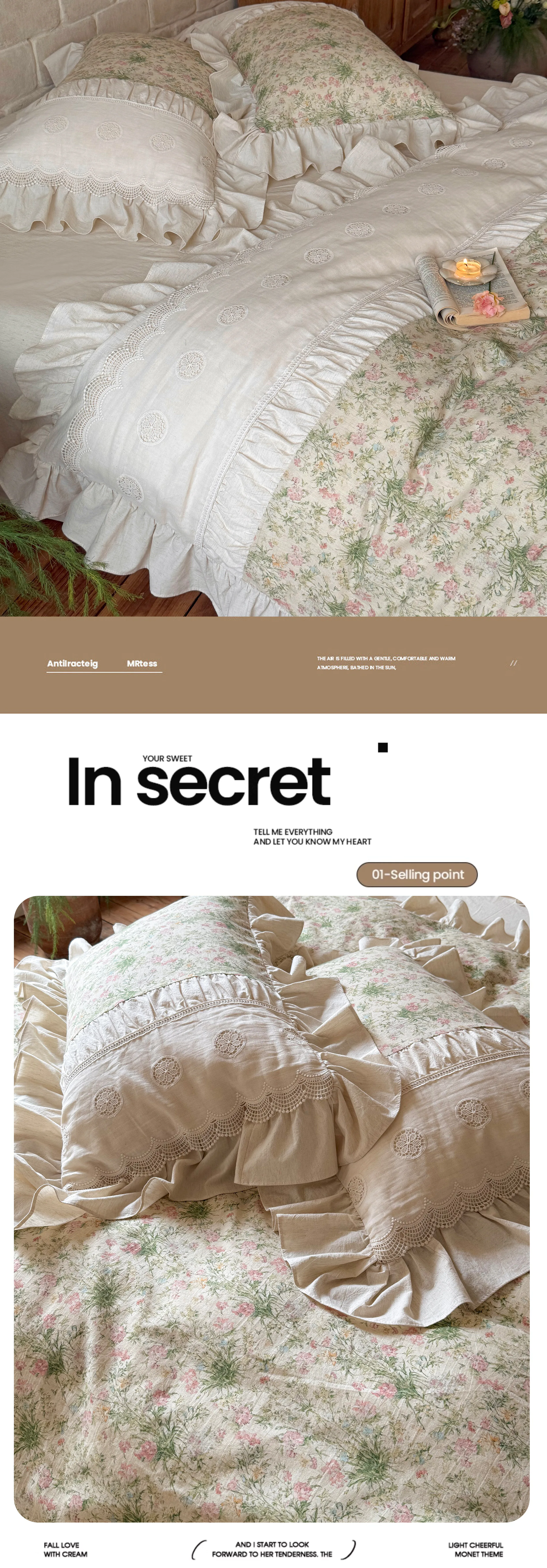Pastoral-Cottagecore-Ditsy-Floral-Print-Soft-Cotton-Linen-Bedding-4-Piece-Set09