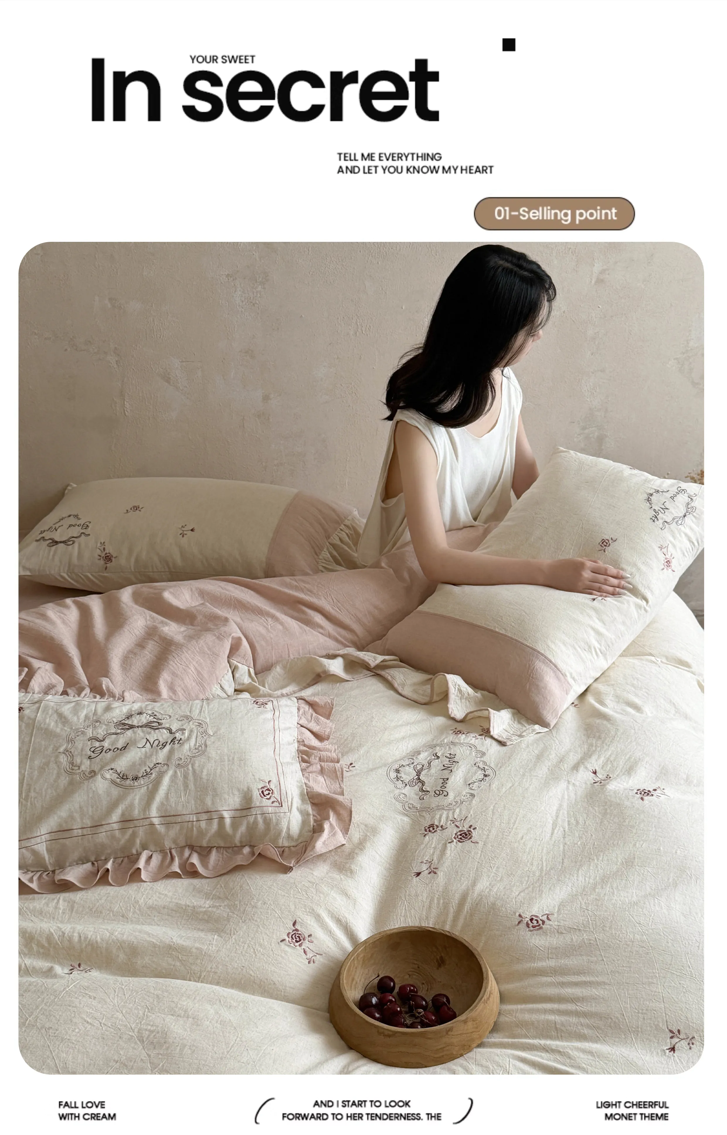 Rustic-Soft-Farmhouse-Floral-Embroidery-Cotton-Linen-Bedding-4-Piece-Set11