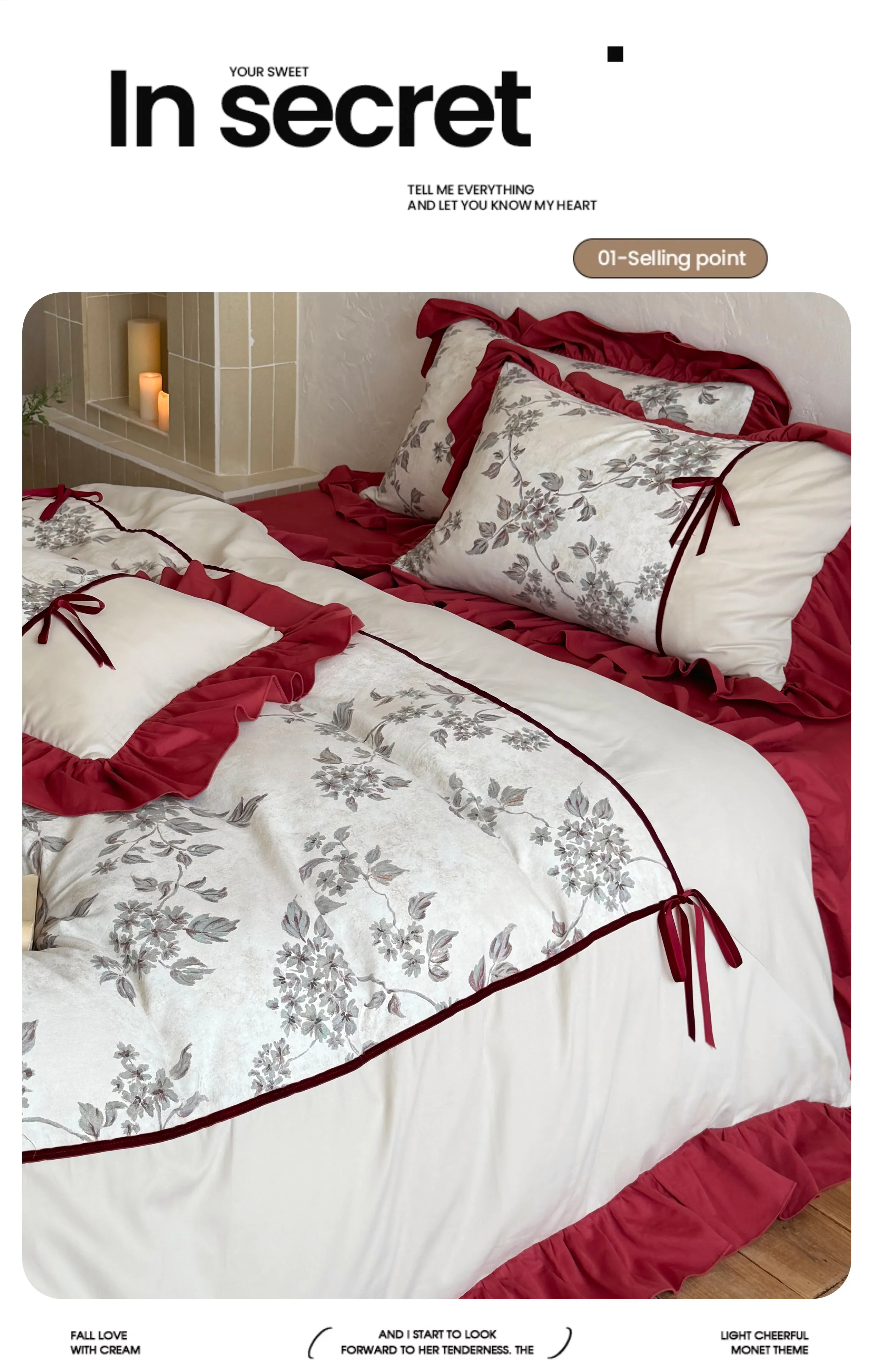 Shabby-Chic-Botanical-Floral-Branch-Printed-Brushed-Microfiber-Bedding-Set09
