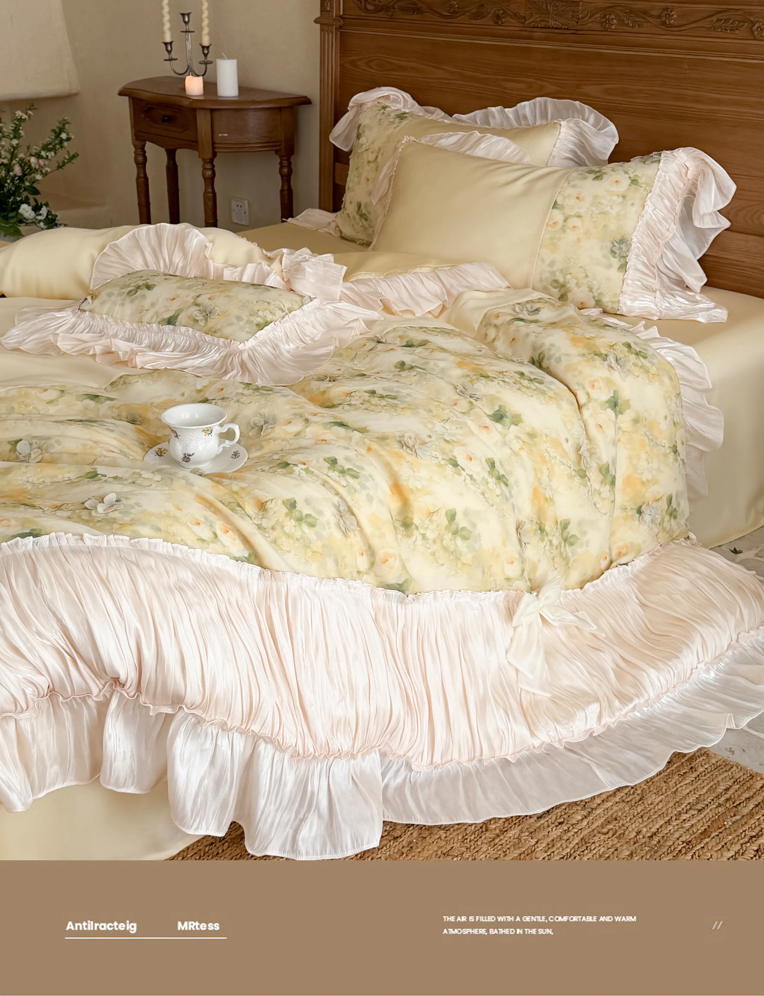 Shabby-Chic-Botanical-Floral-Print-100S-Pure-Egyptian-Cotton-Bed-Sheet-Set10