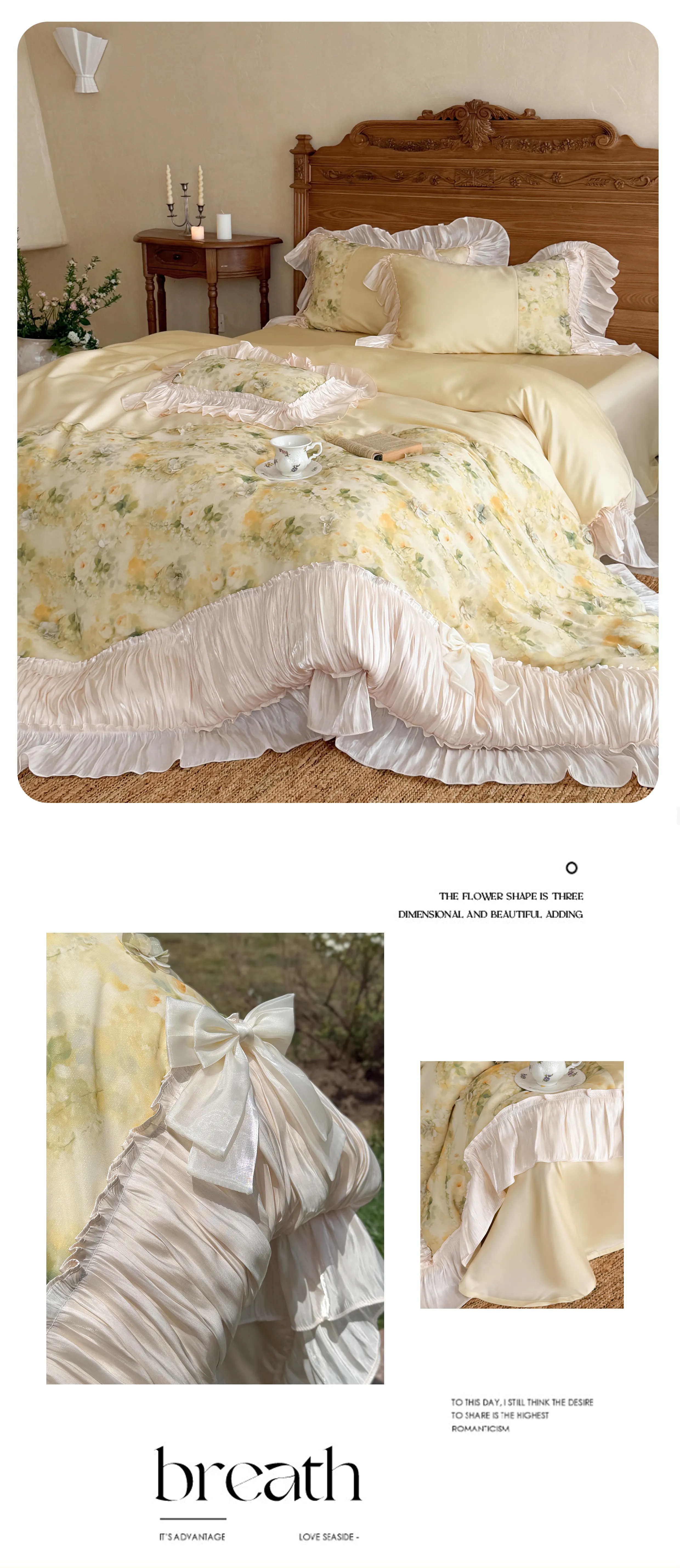 Shabby-Chic-Botanical-Floral-Print-100S-Pure-Egyptian-Cotton-Bed-Sheet-Set12