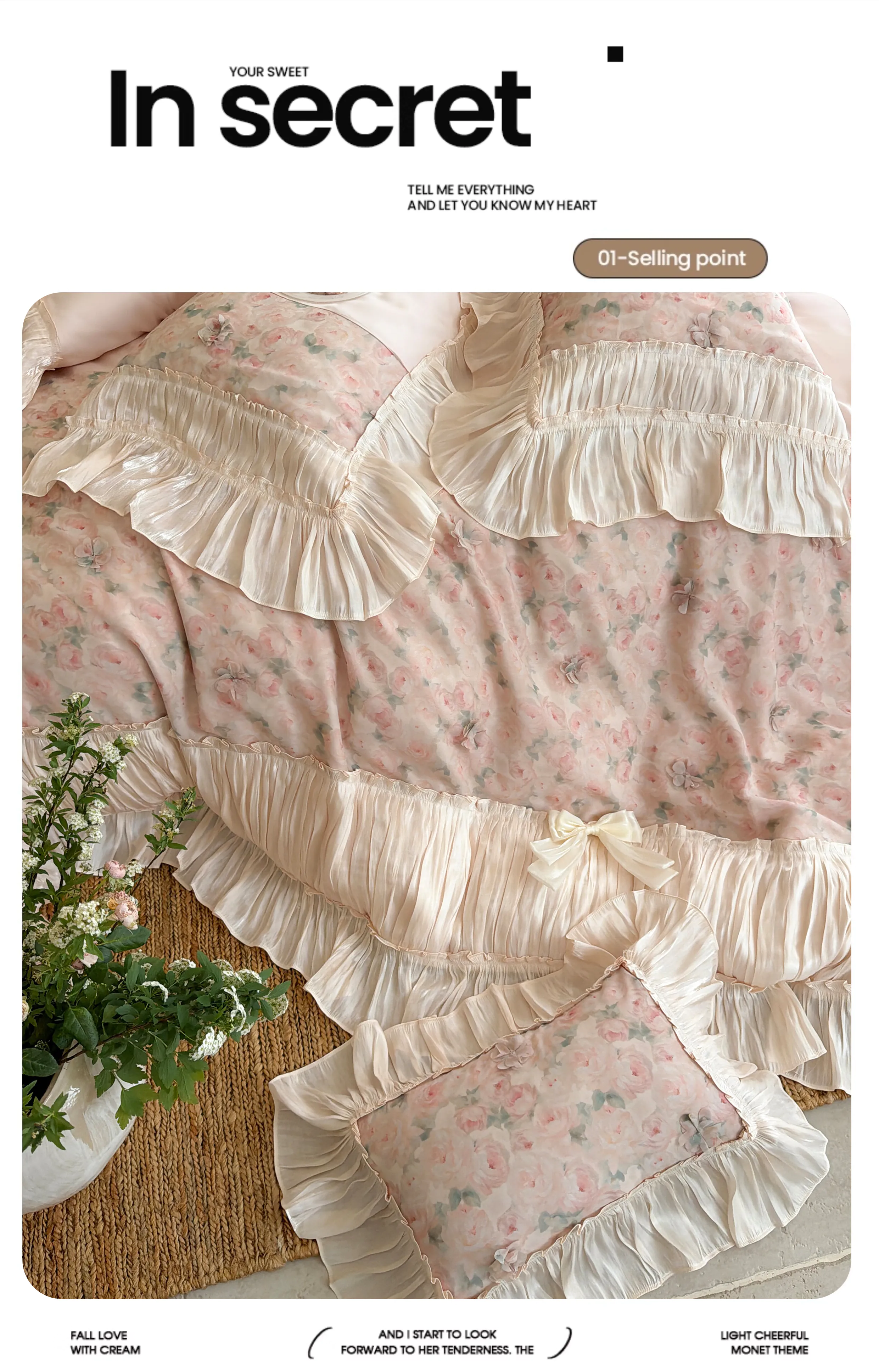 Shabby-Chic-Botanical-Floral-Print-100S-Pure-Egyptian-Cotton-Bed-Sheet-Set16