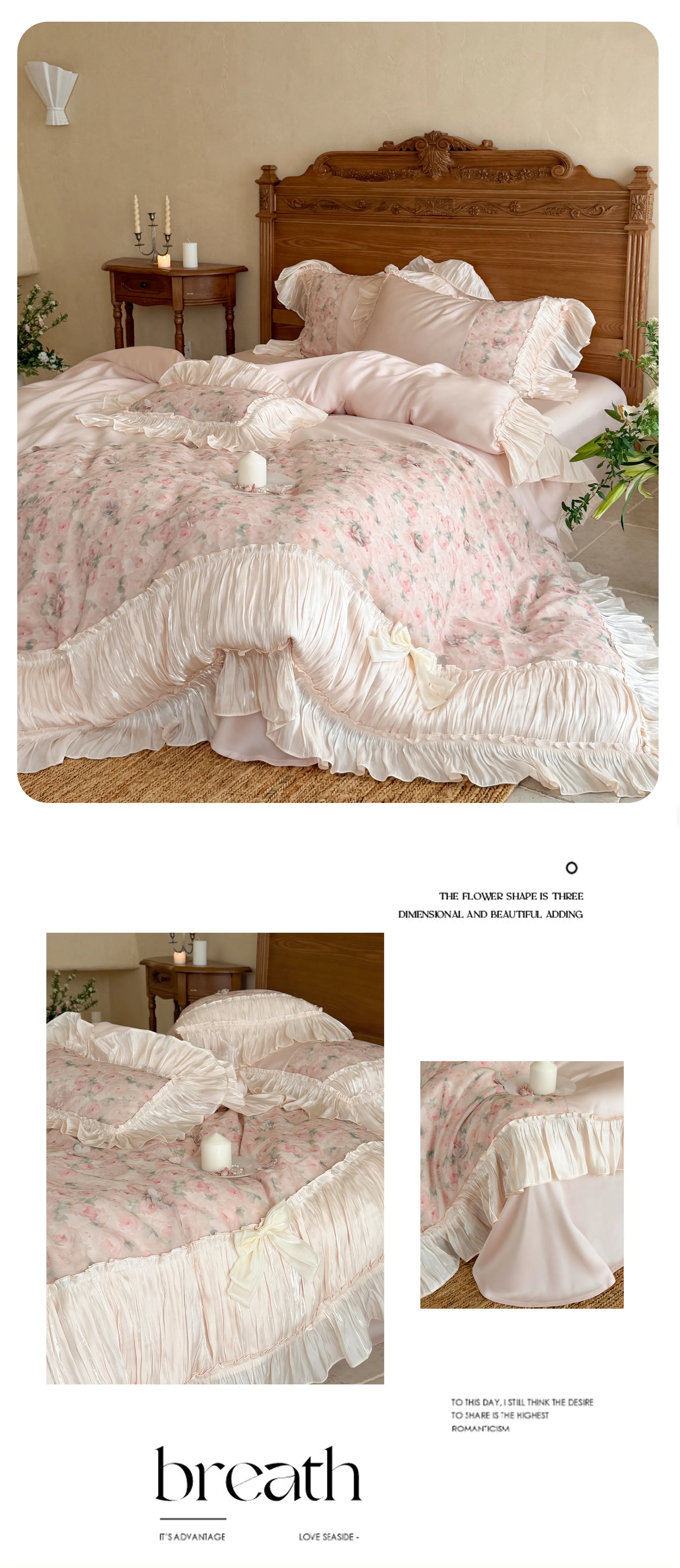 Shabby-Chic-Botanical-Floral-Print-100S-Pure-Egyptian-Cotton-Bed-Sheet-Set17