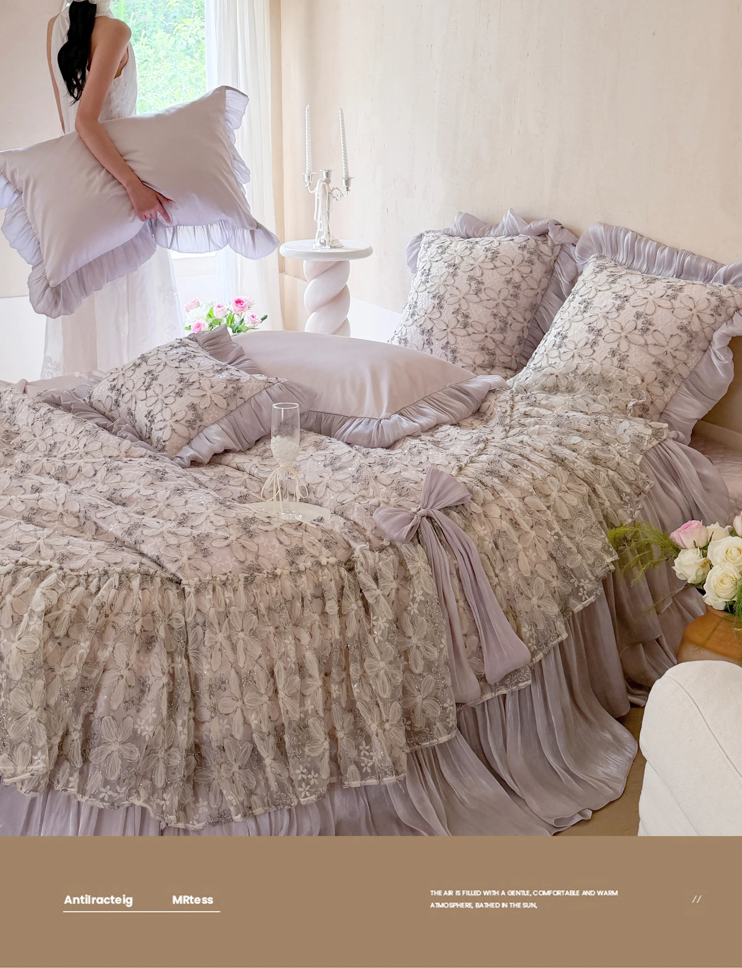 Victorian-Coquette-3D-Floral-Lace-100s-Double-Ply-Cotton-Duvet-Cover-Set11