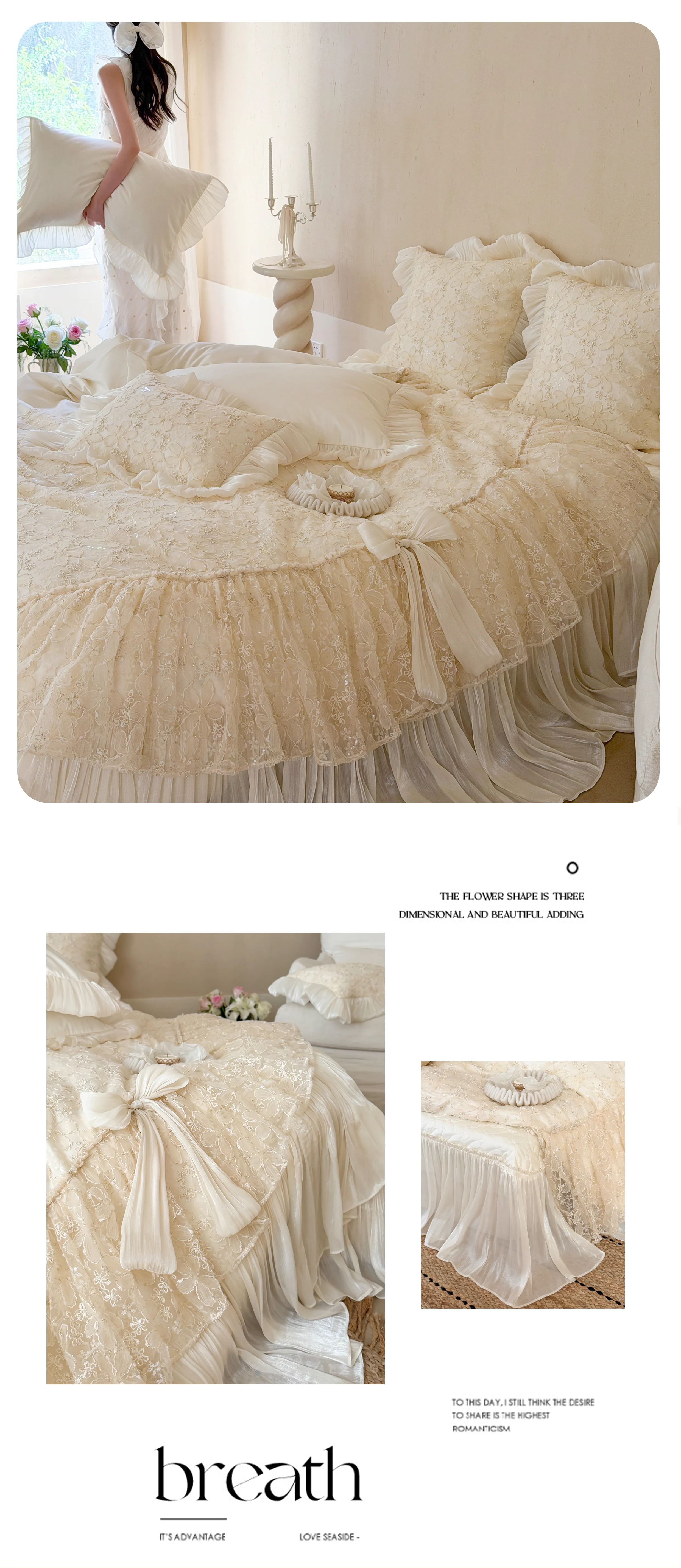Victorian-Coquette-3D-Floral-Lace-100s-Double-Ply-Cotton-Duvet-Cover-Set23