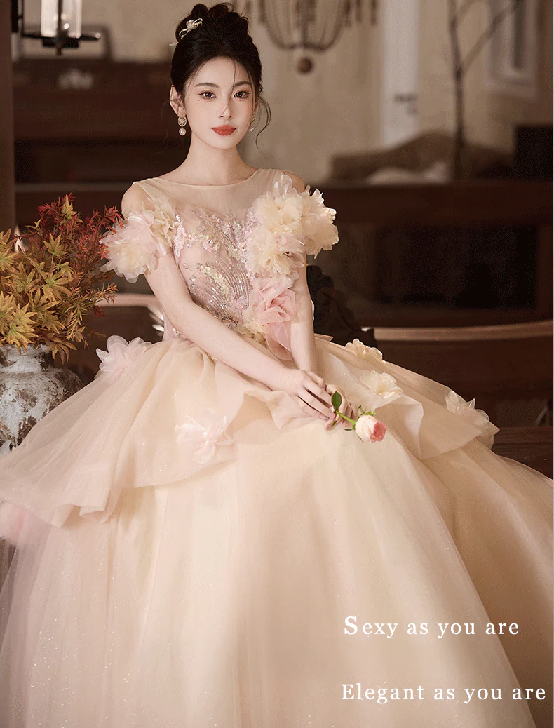 Ethereal-Princess-Sweetheart-Bodice-3D-Flowers-Layered-Tulle-Formal-Dress07