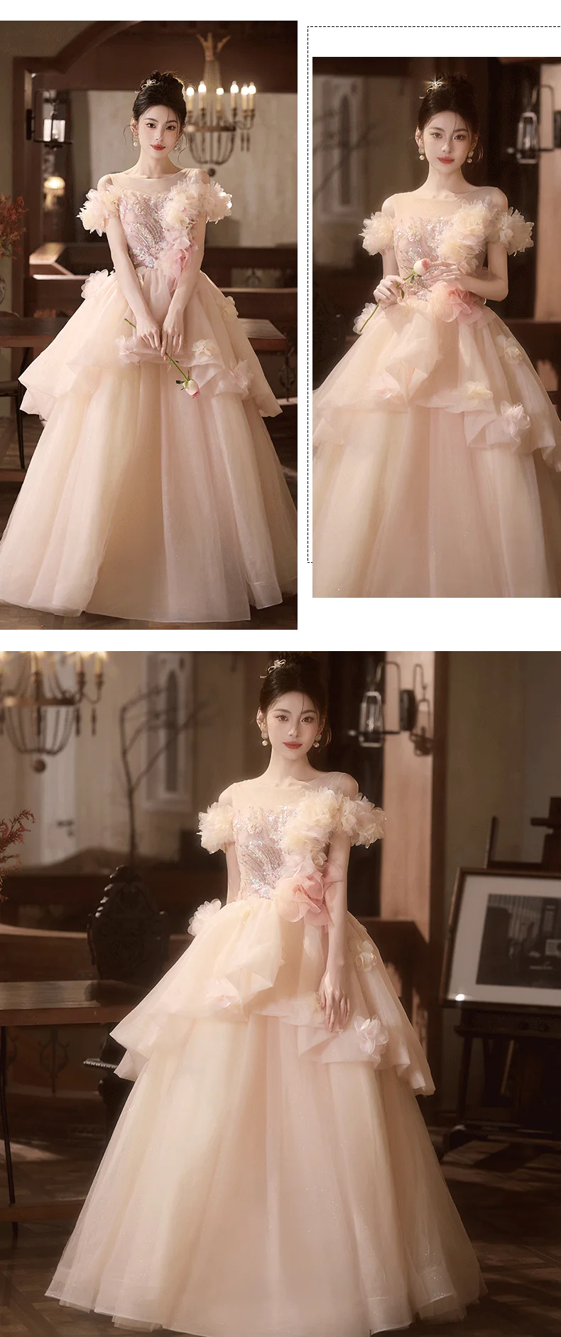 Ethereal-Princess-Sweetheart-Bodice-3D-Flowers-Layered-Tulle-Formal-Dress10