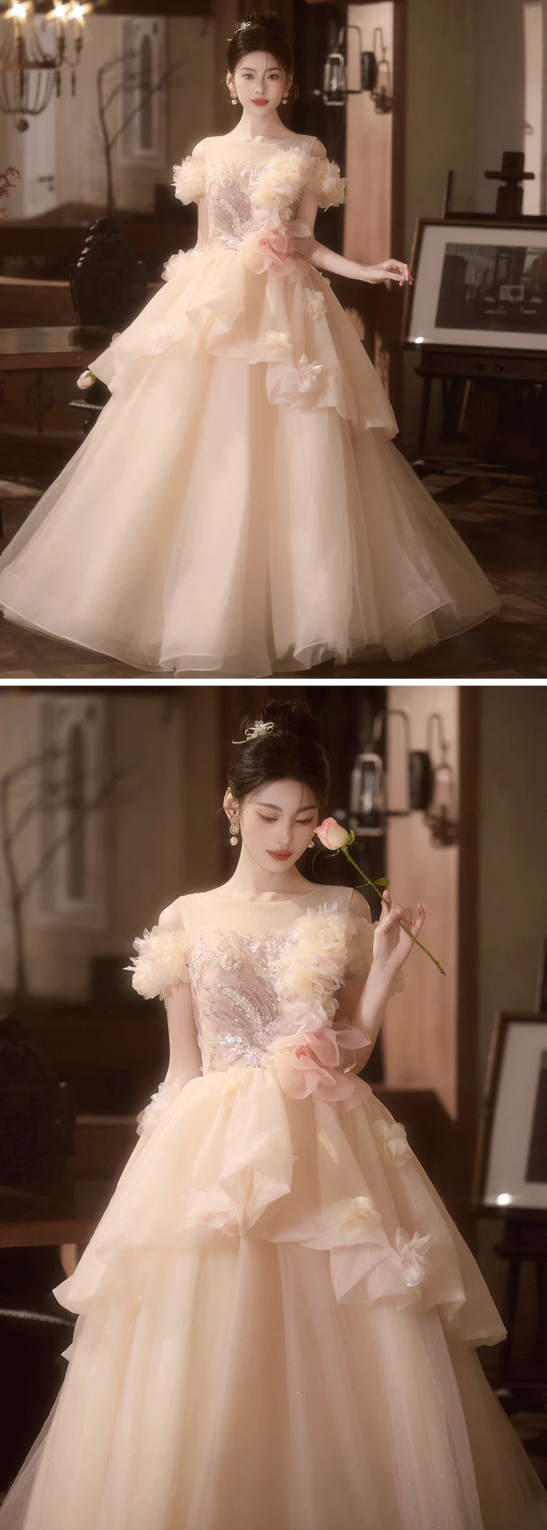 Ethereal-Princess-Sweetheart-Bodice-3D-Flowers-Layered-Tulle-Formal-Dress13