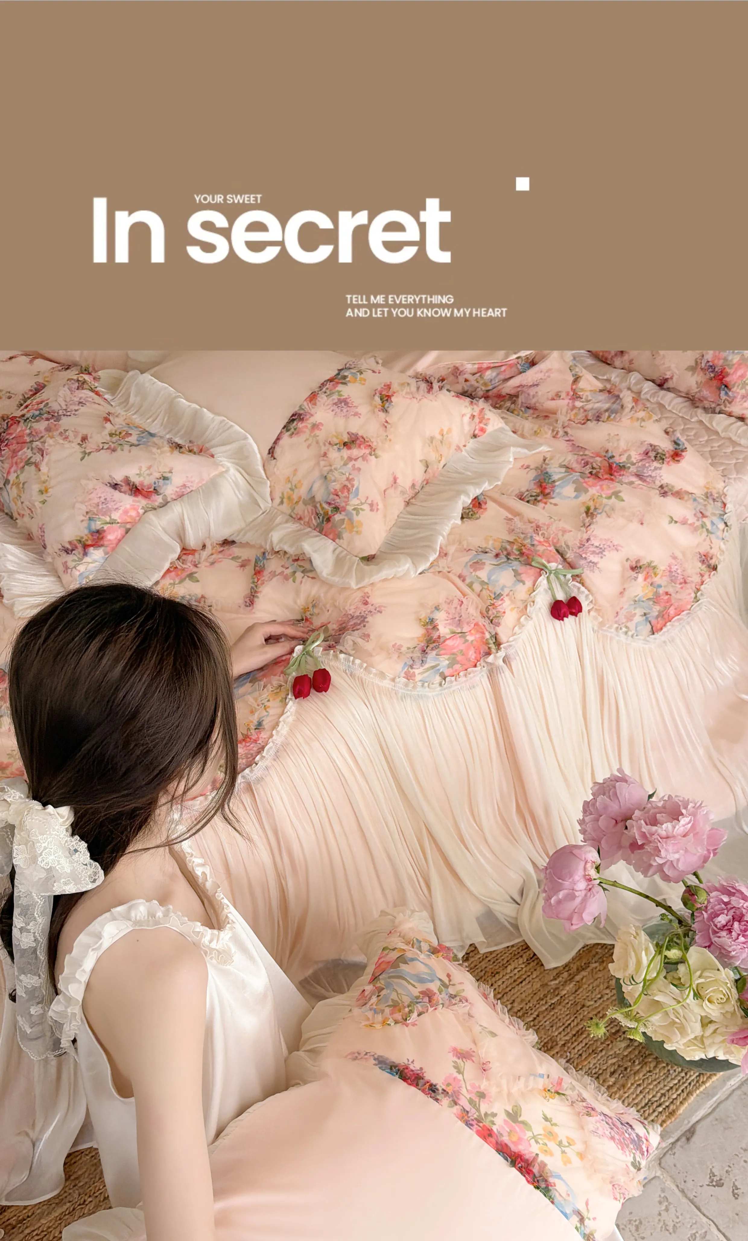 Coquette-Aesthetic-Blush-Pink-Floral-100S-Long-Staple-Cotton-Bedding-Set11