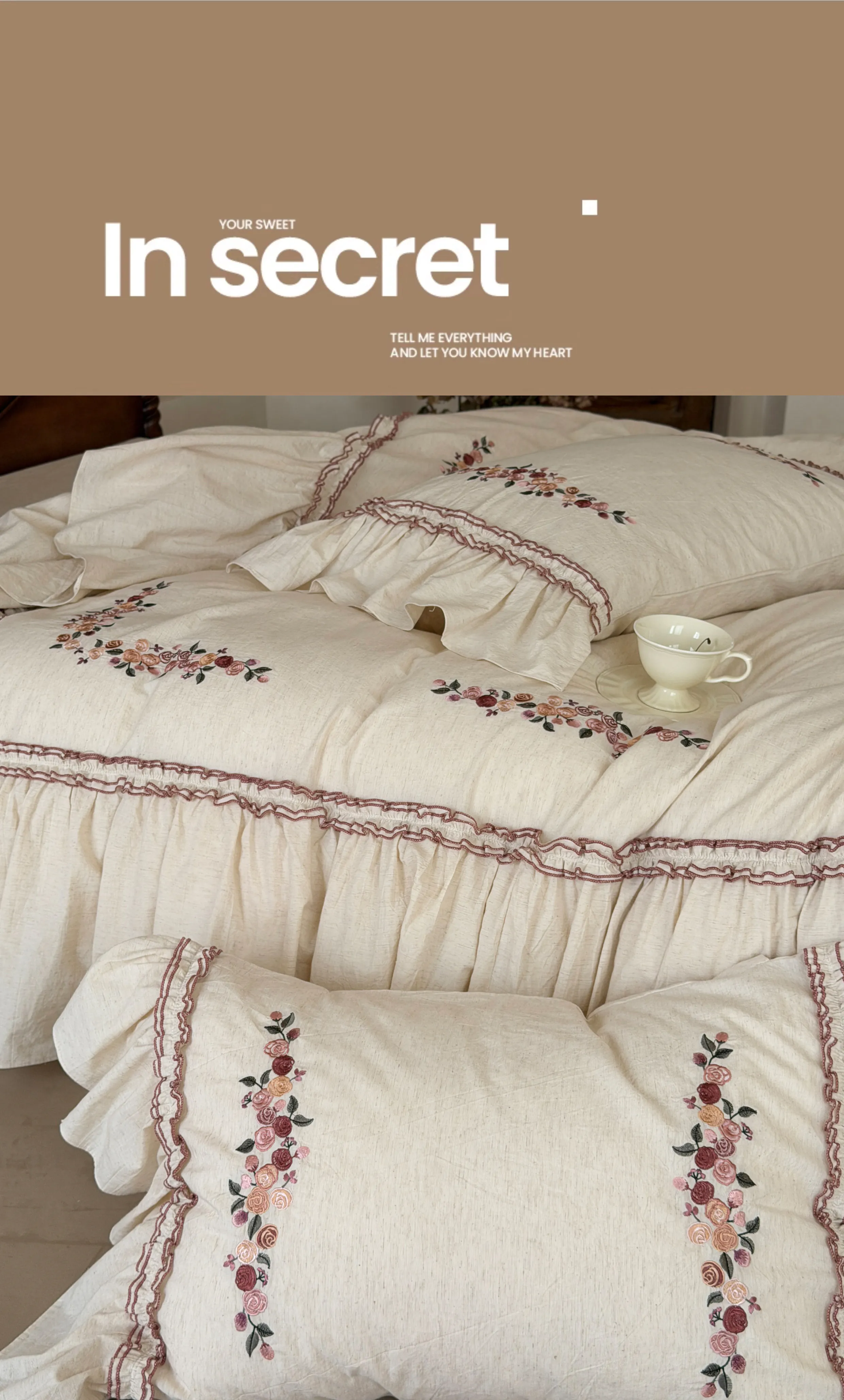 Cozy-Autumn-Winter-Floral-Embroidered-Ruffle-Cotton-Linen-Bedding-Set18