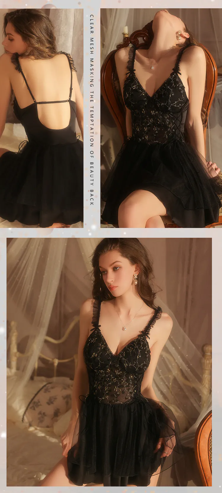 Sweet-Deep-V-Floral-Embroidered-Lace-Spaghetti-Strap-Nightgown19