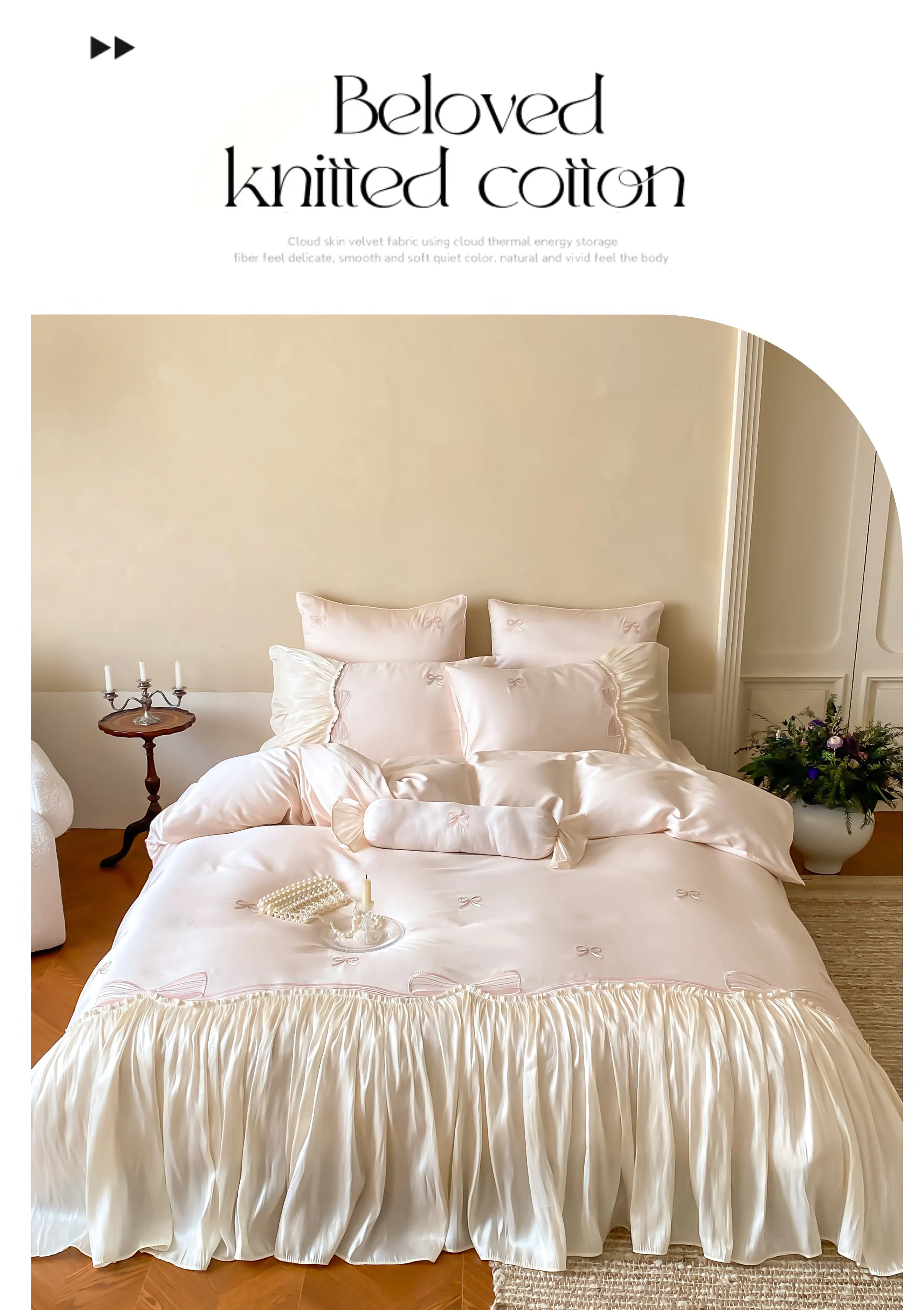 Victorian-Princess-Soft-Pink-100S-Cotton-Sateen-Bow-Embroidery-Duvet-Cover-Set07
