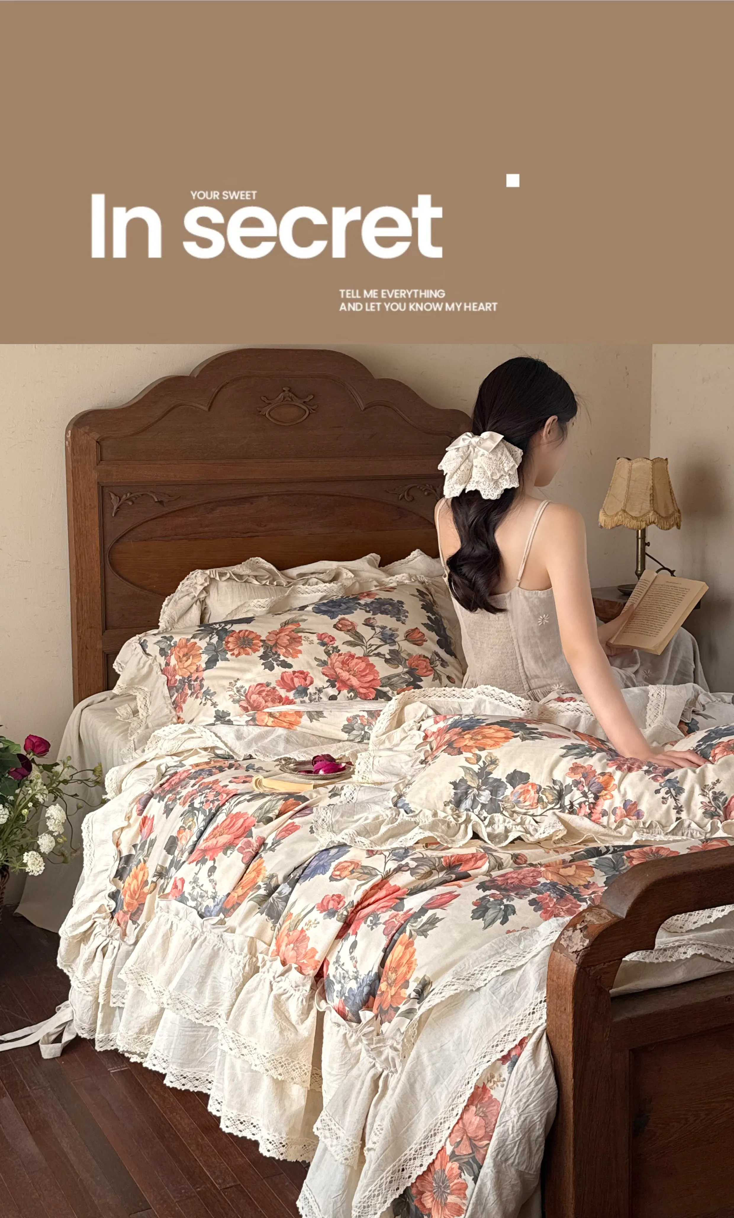 Vintage-Farmhouse-Country-Floral-Print-Cotton-Linen-4-Piece-Bedding-Set11