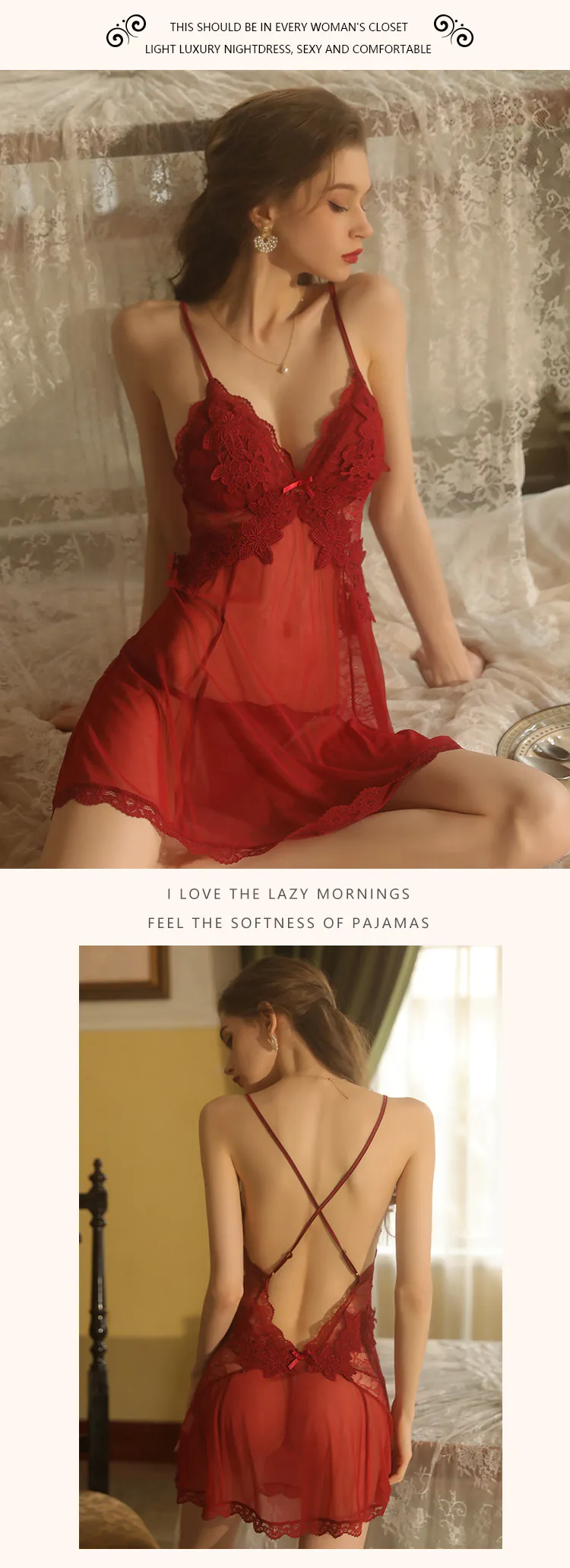 Ethereal-V-Neck-Open-Back-Eyelash-Lace-Sheer-Nightgown21