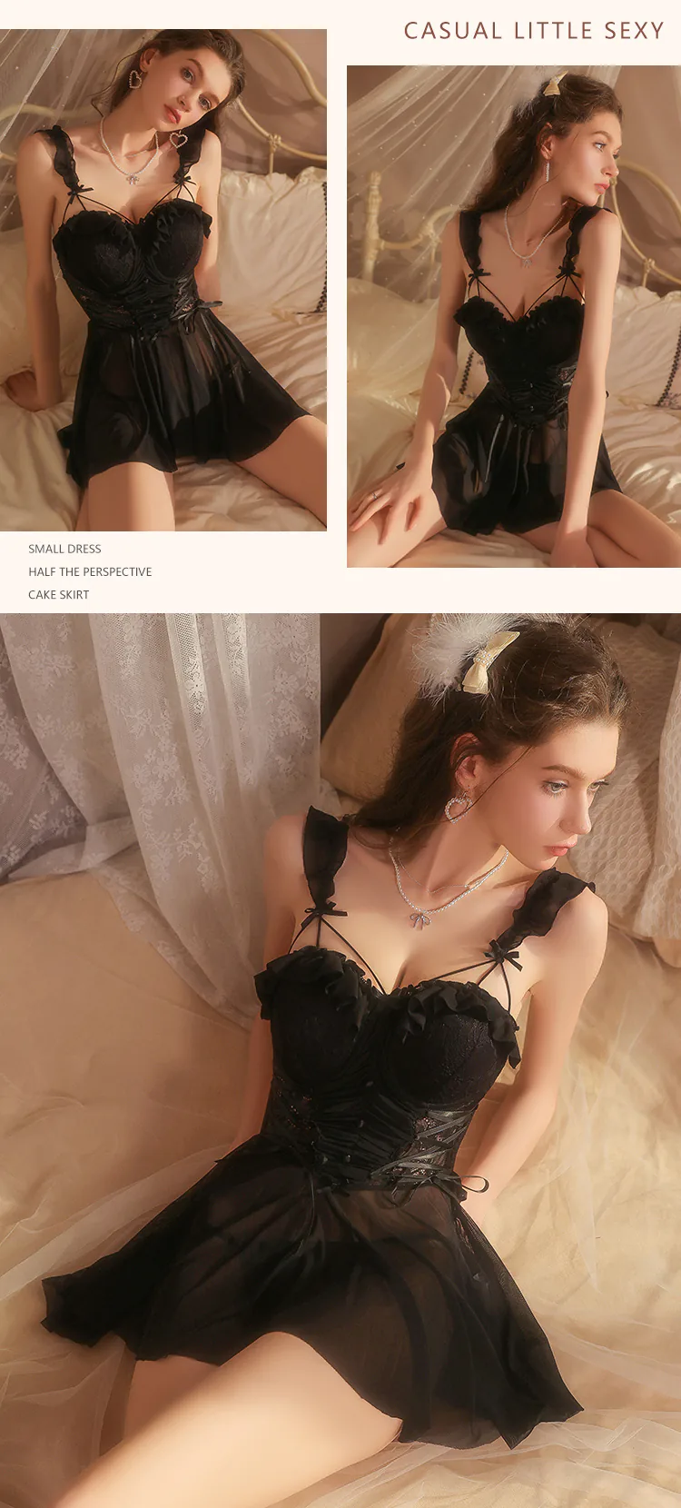 Womens-Underwire-Bust-Support-Plus-Size-Lace-Babydoll-Nightgown13
