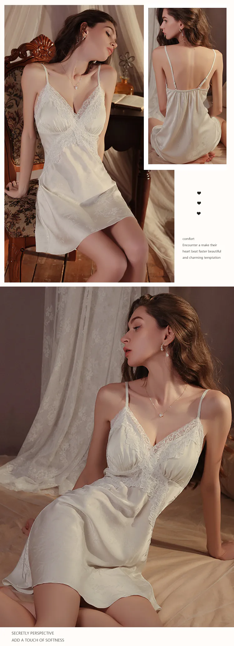 Sweet-Backless-Lace-Embossed-Floral-Satin-Jacquard-Slip-Nightgown16