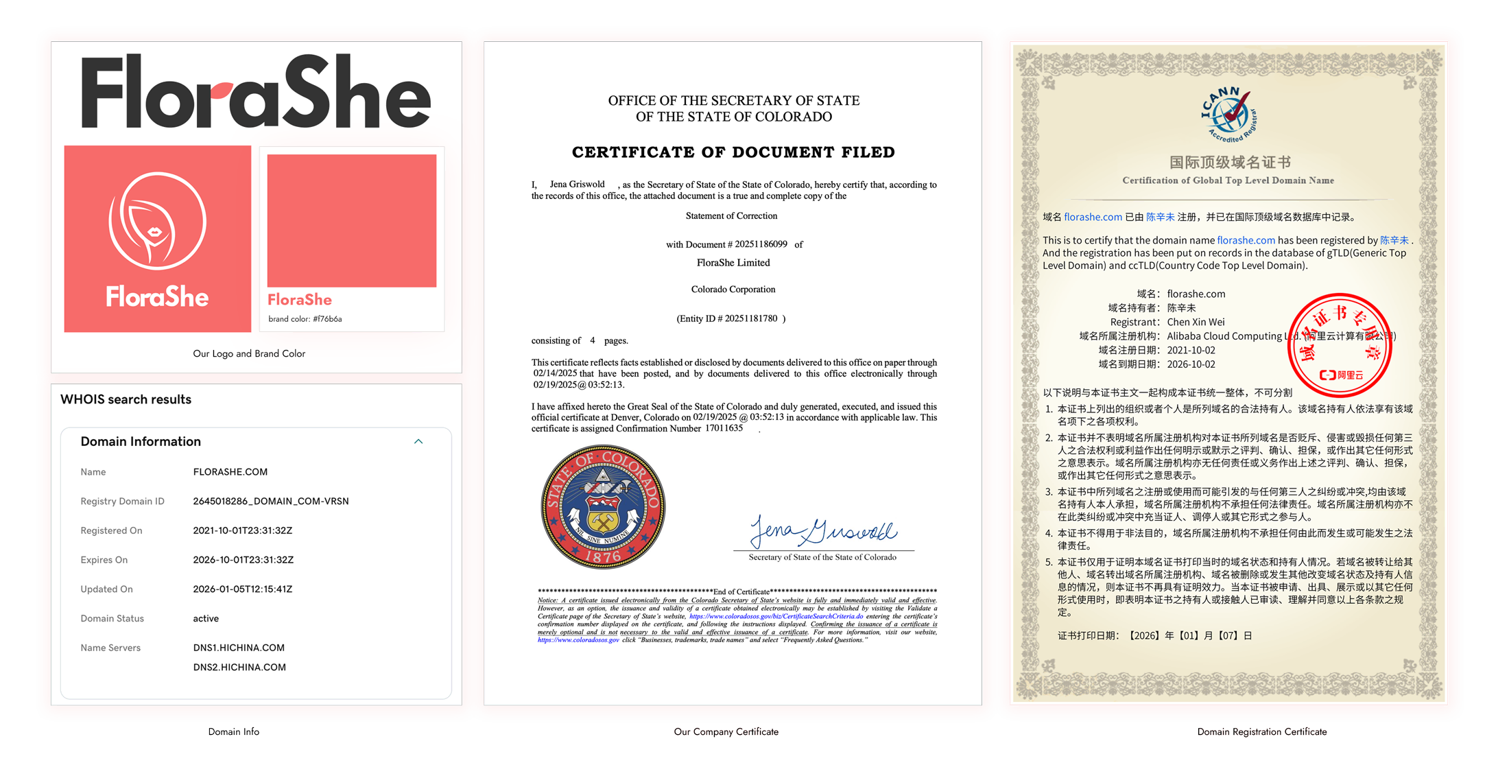 FloraShe Official Website