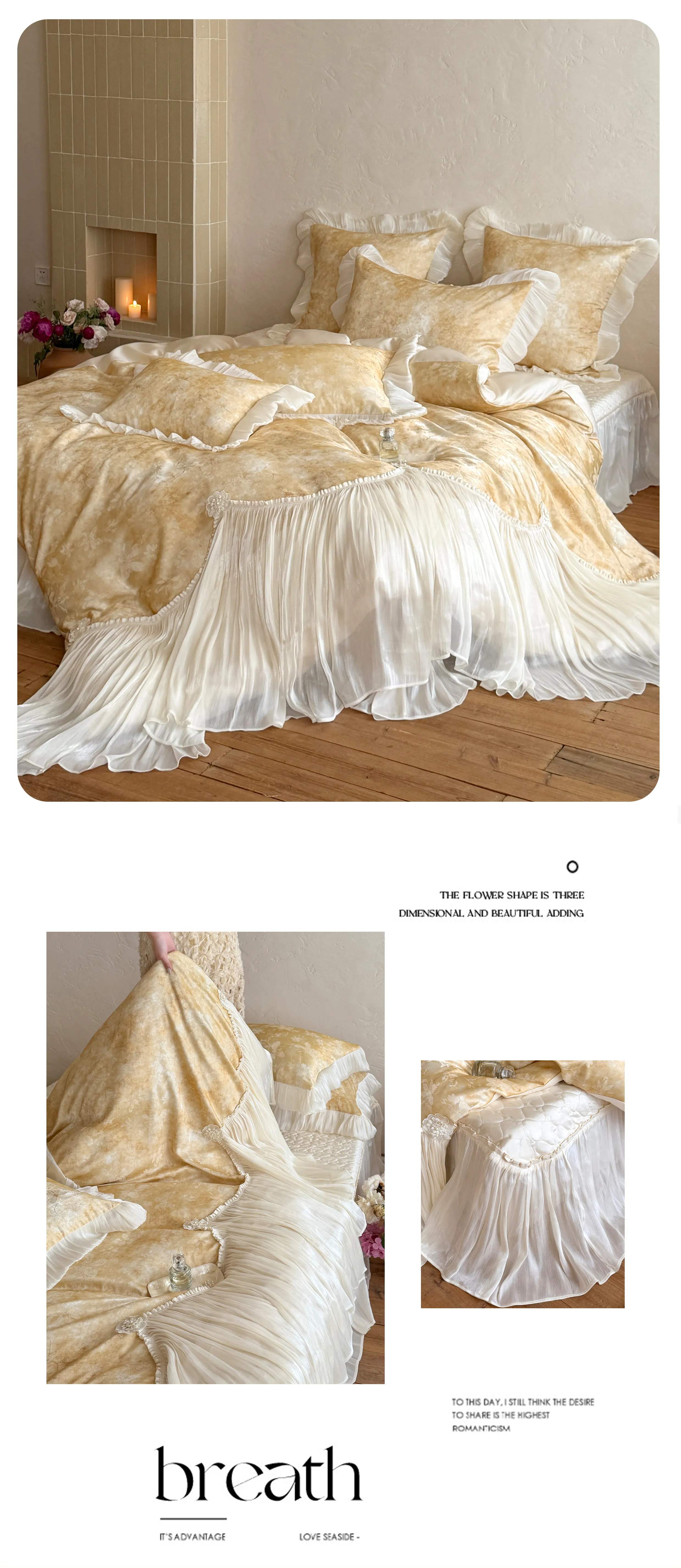 Victoria-Luxury-Tencel-Cotton-Jacquard-Floral-Pleated-4-Piece-Bedding-Set12