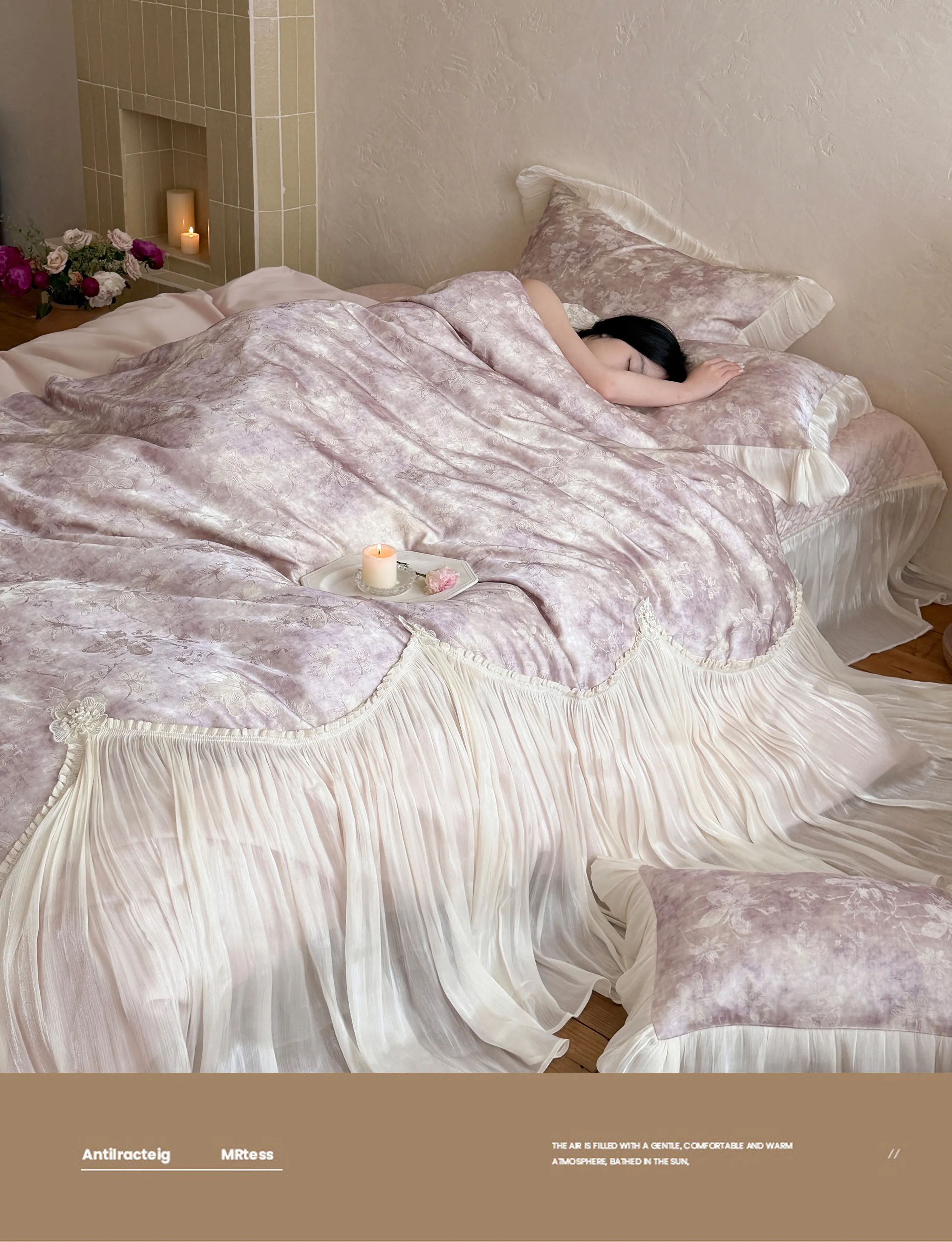 Victoria-Luxury-Tencel-Cotton-Jacquard-Floral-Pleated-4-Piece-Bedding-Set15